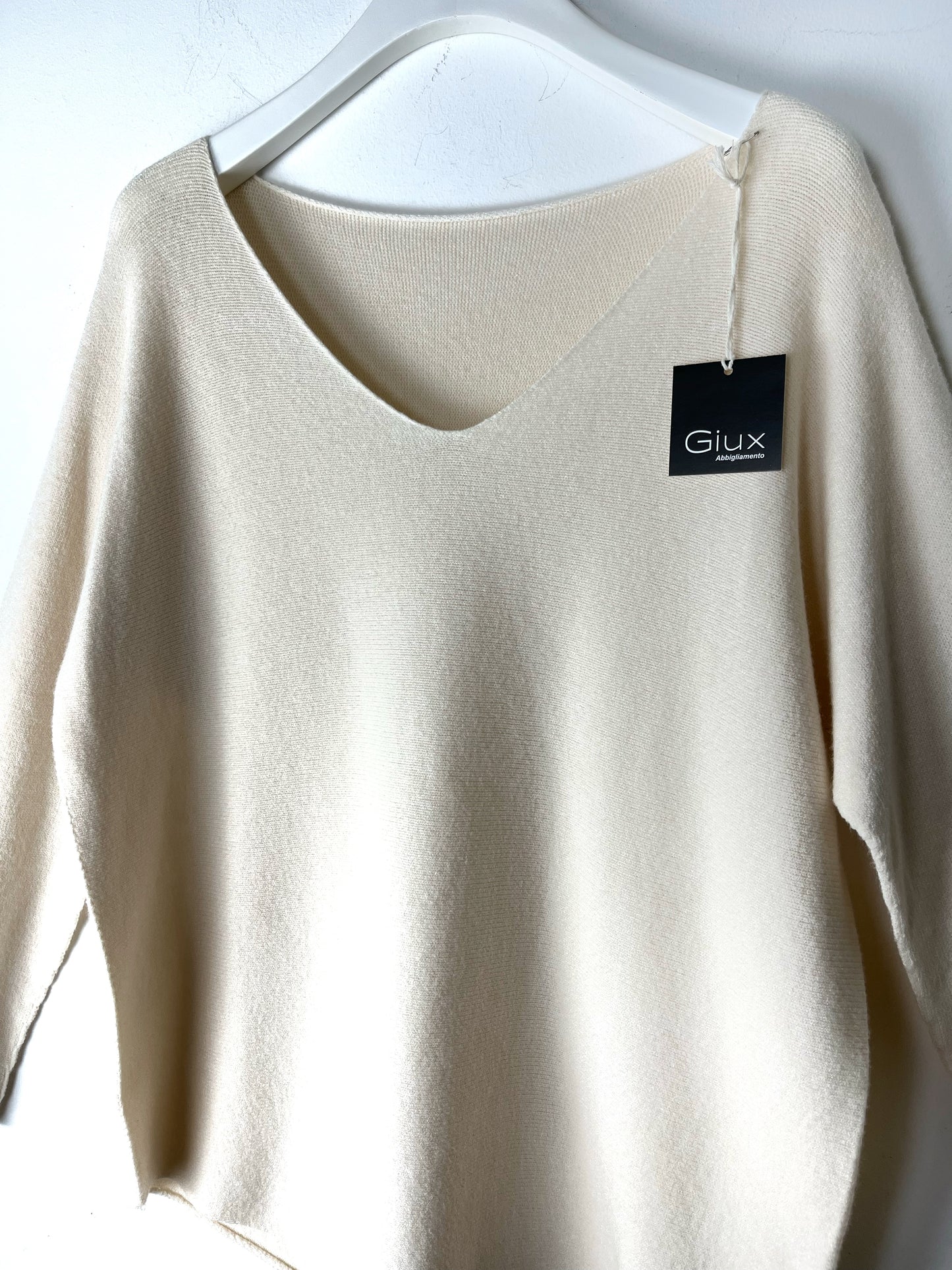 Maglia morbida a V