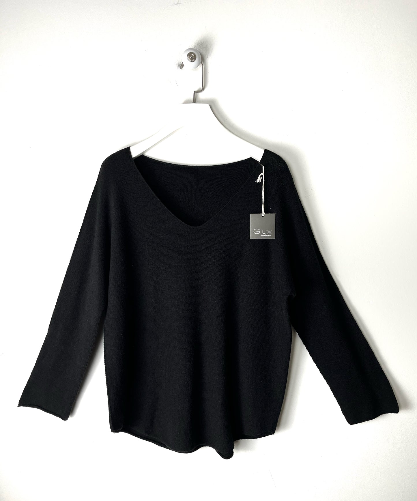 Maglia morbida a V