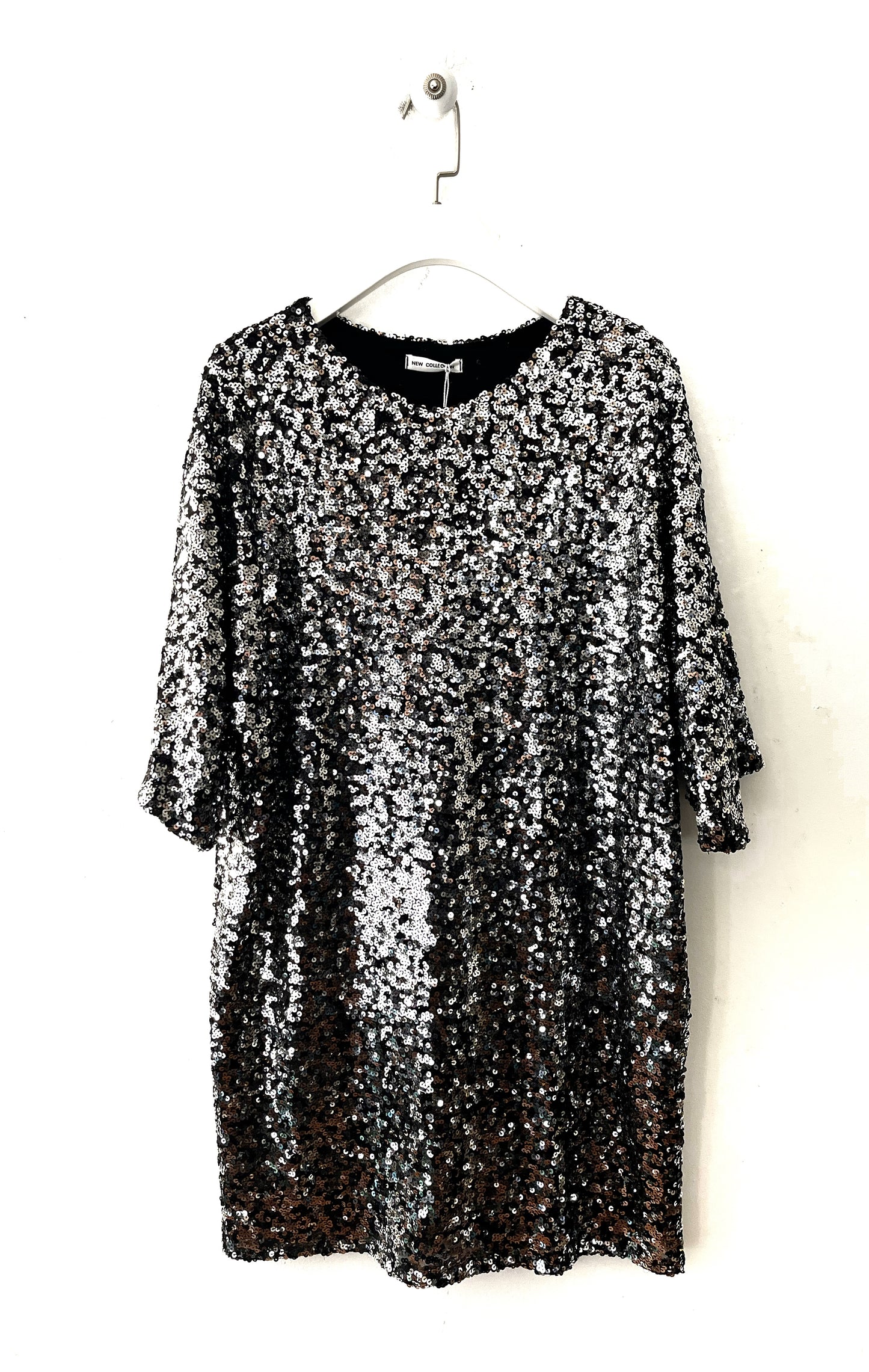 Abito tunica in paillettes