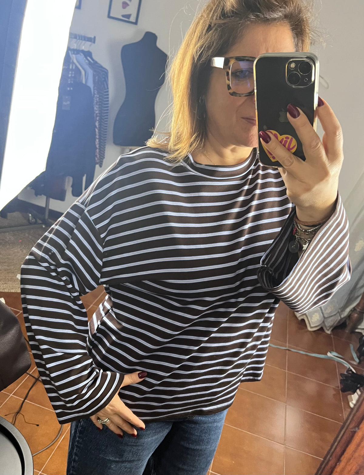 Maglia girocollo Campana ⚫️