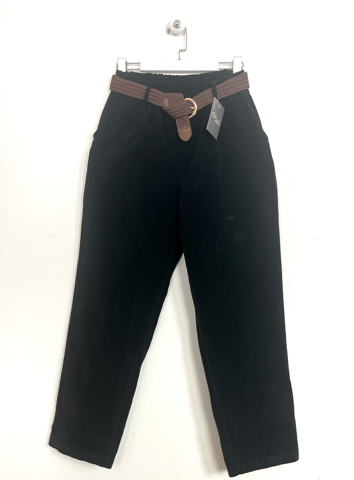 Pantalone Ovetto Mille righe velluto ⚫️