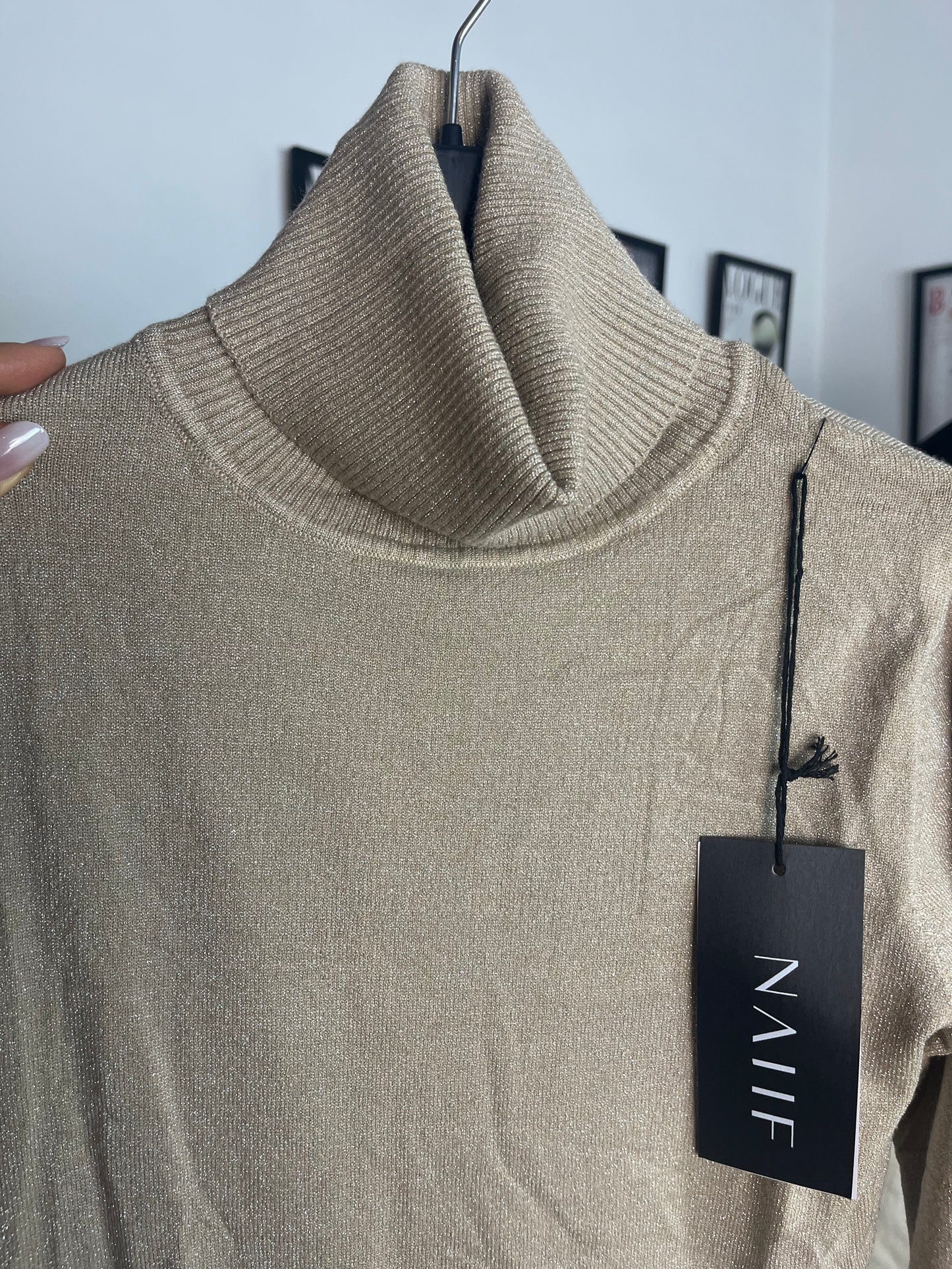 Dolcevita lurex Naïf ⬛️