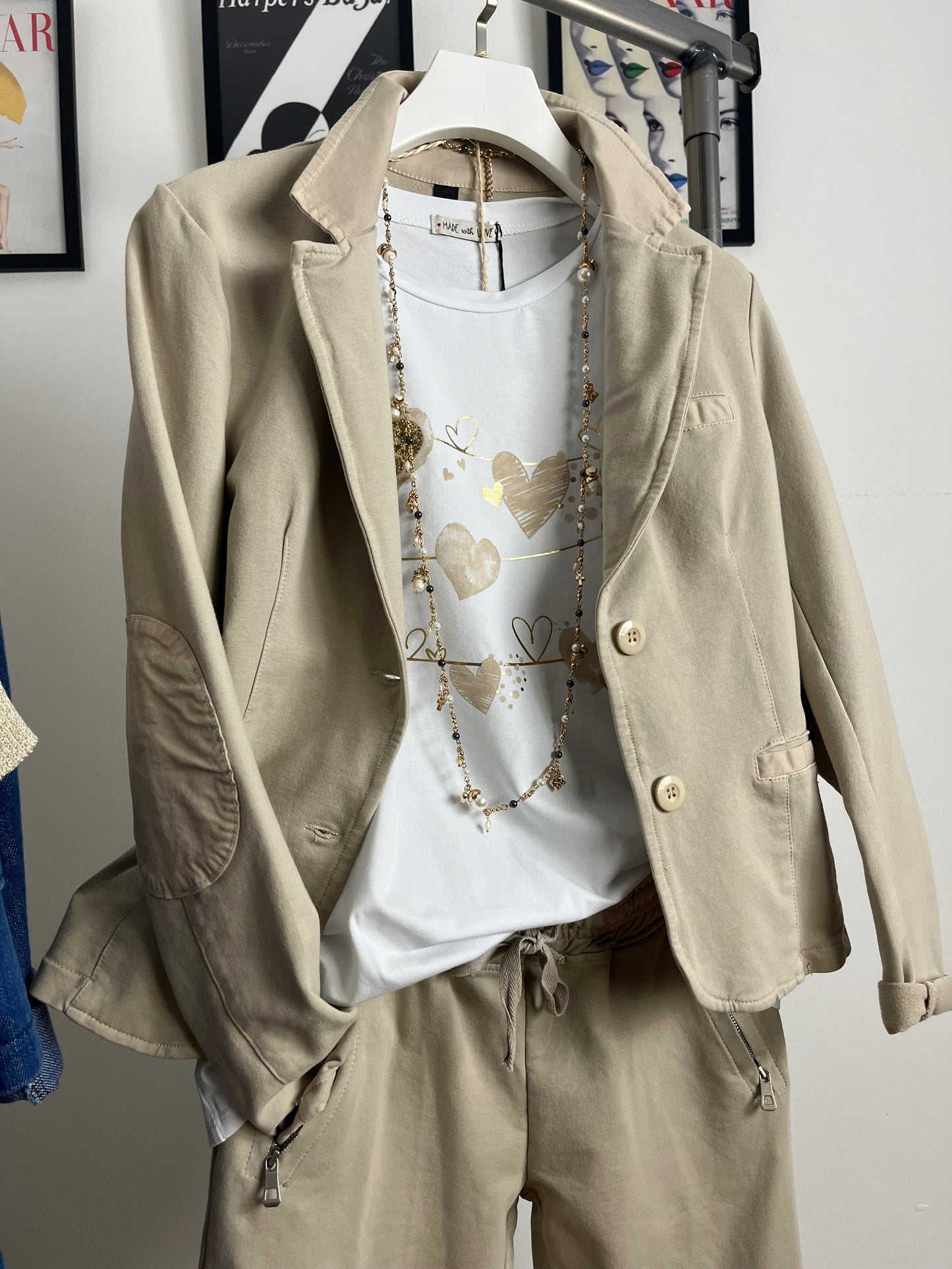 Blazer Naif con toppe