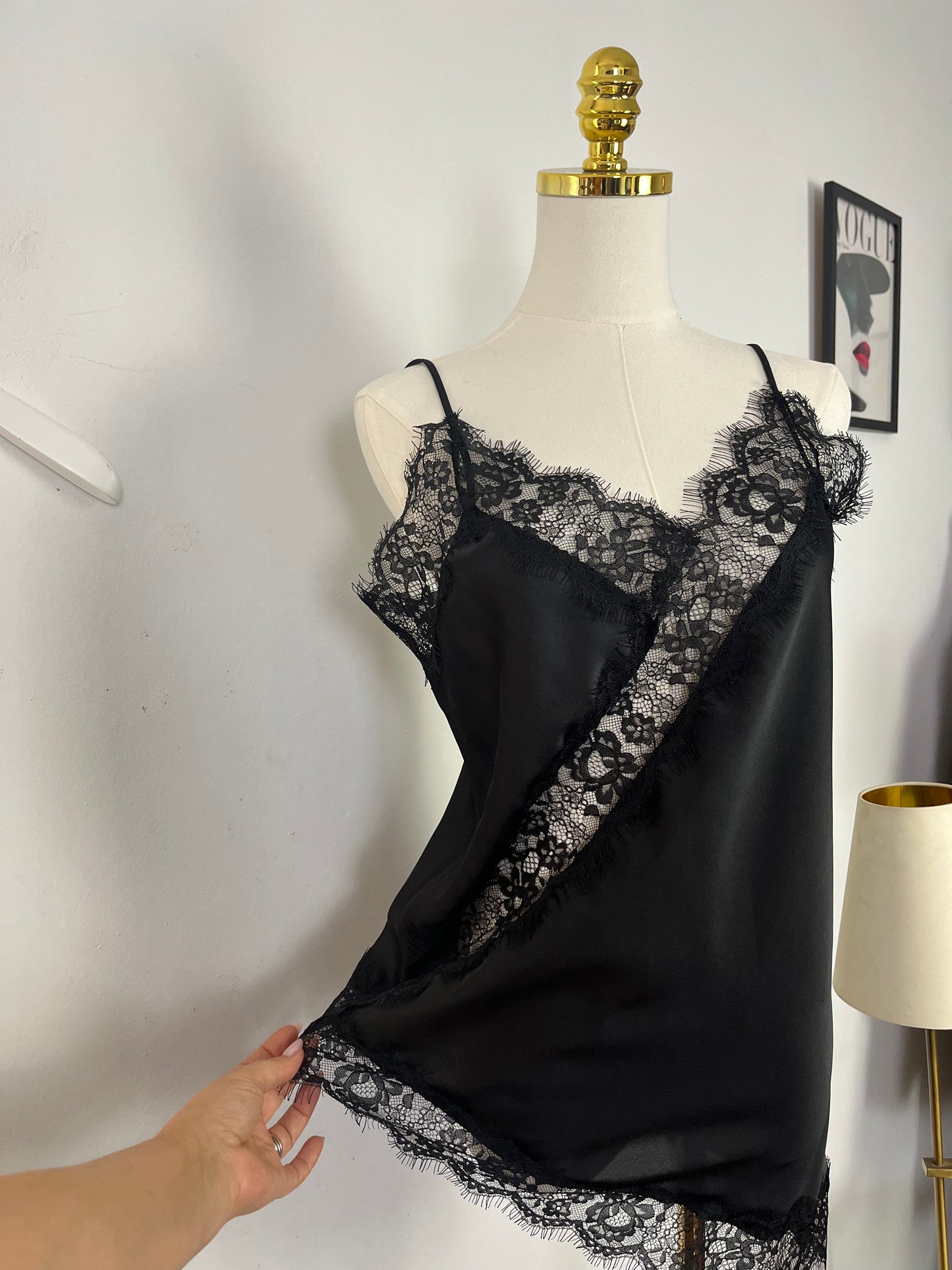Top con pizzo ⬛️