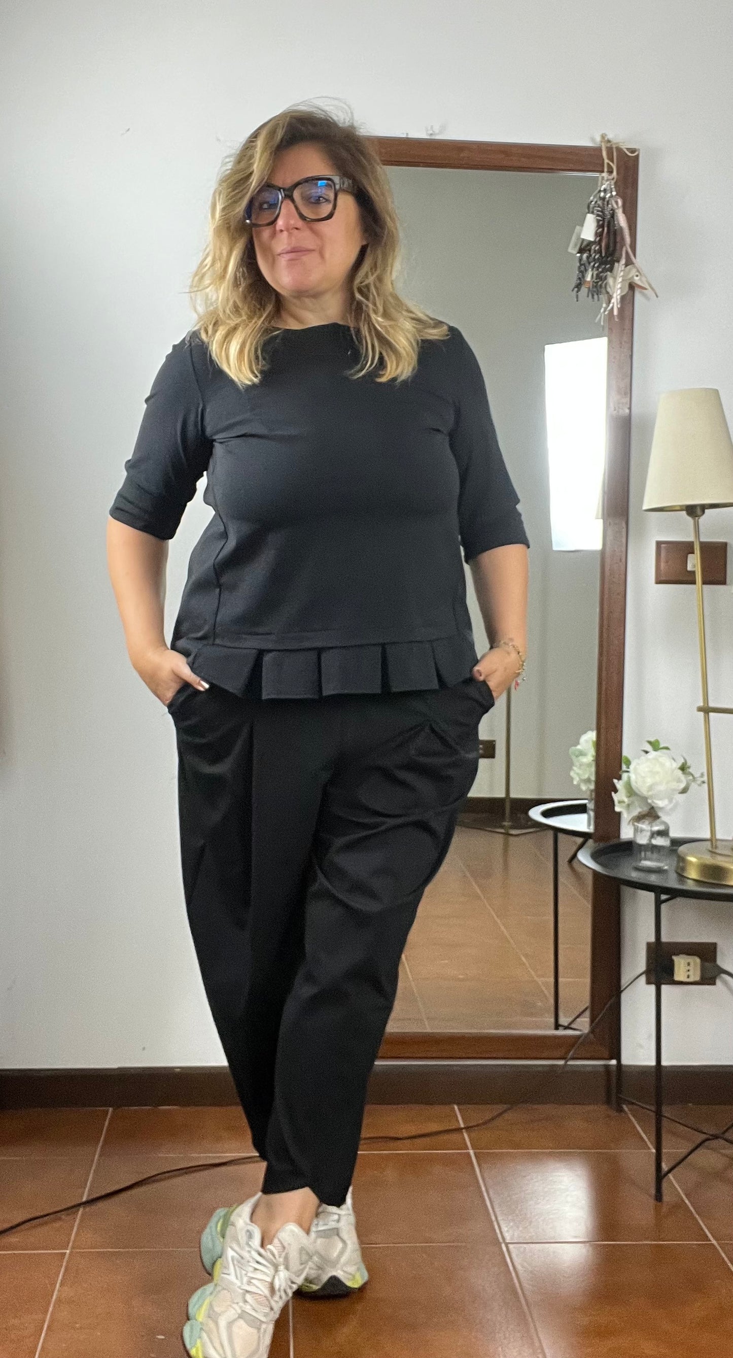 Blusa set Mara ⚫️