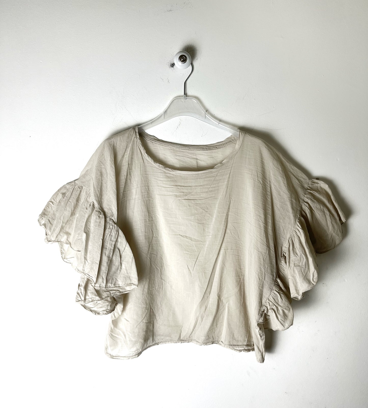 Blusa in mussola di cotone