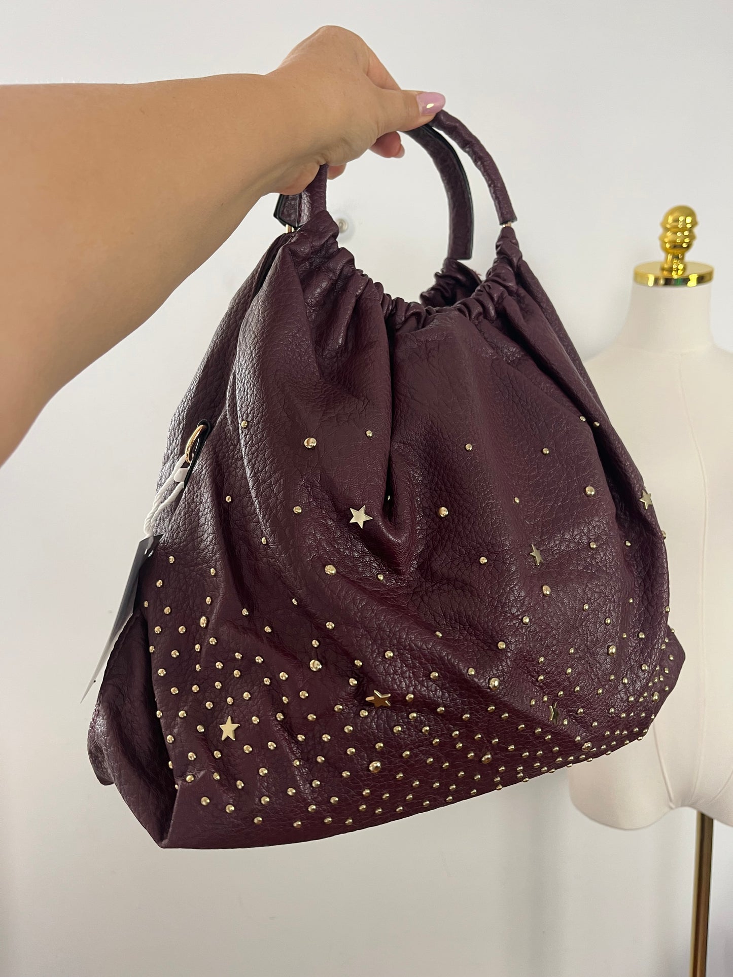 Borsa Sacca con borchie