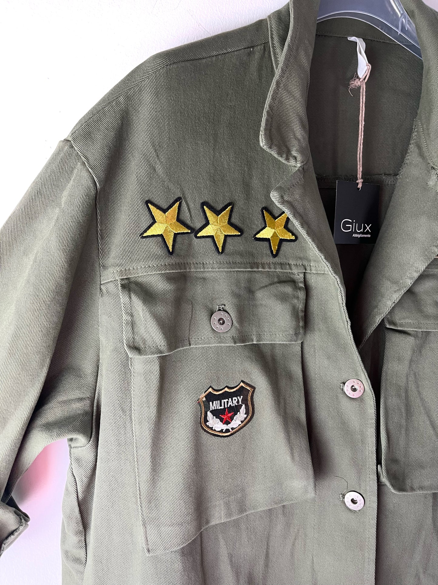 Giacca stile militare