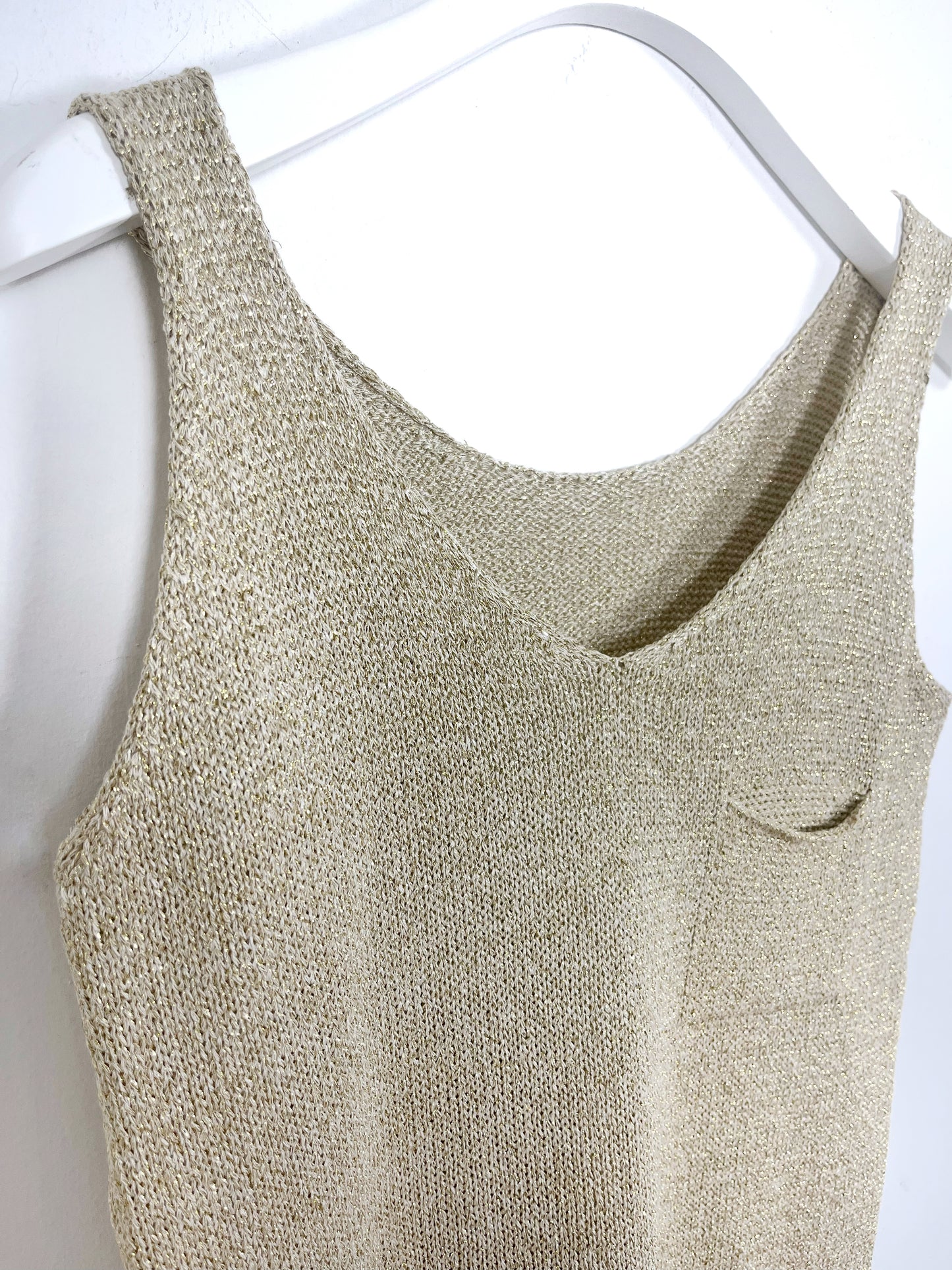 Canotta/gilet lurex