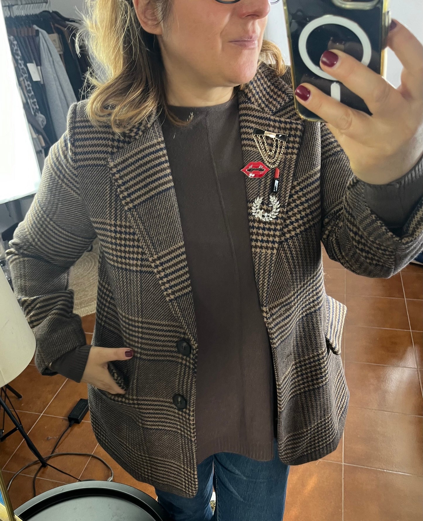 Blazer Over Pricipe di Galles ⬛️
