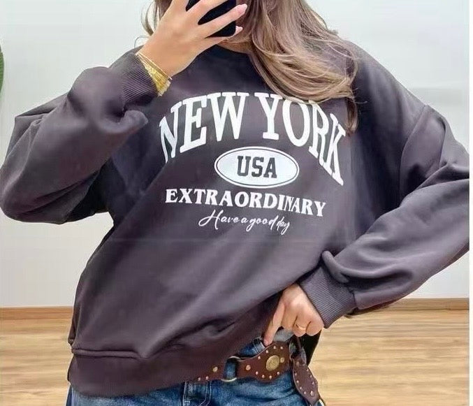 Felpa New York ⚫️