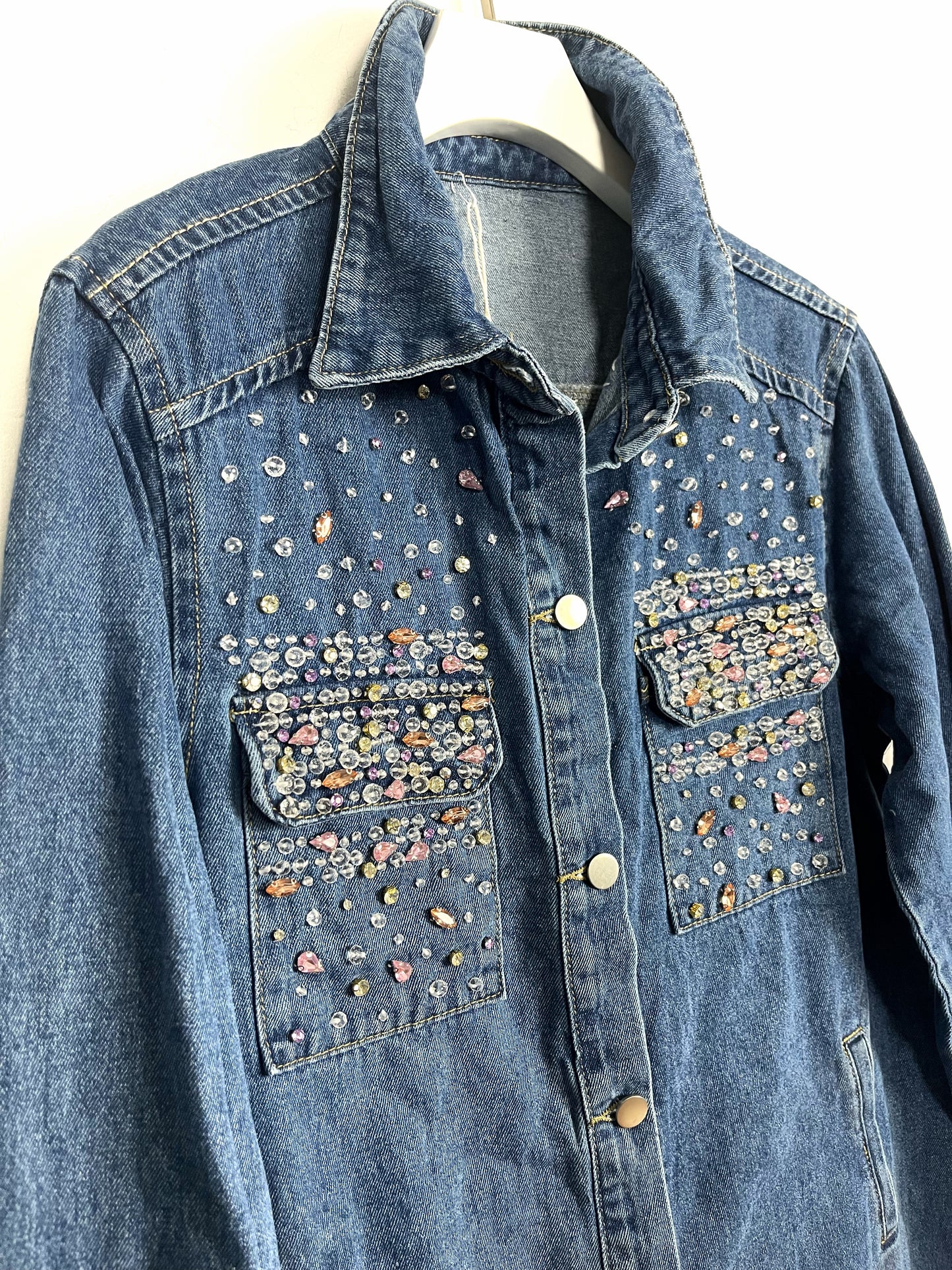 Camicia Giubbino Strass ⬛️