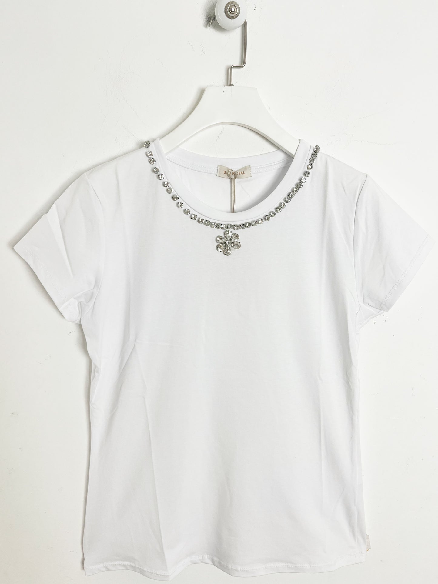 T-shirt Strass Slim