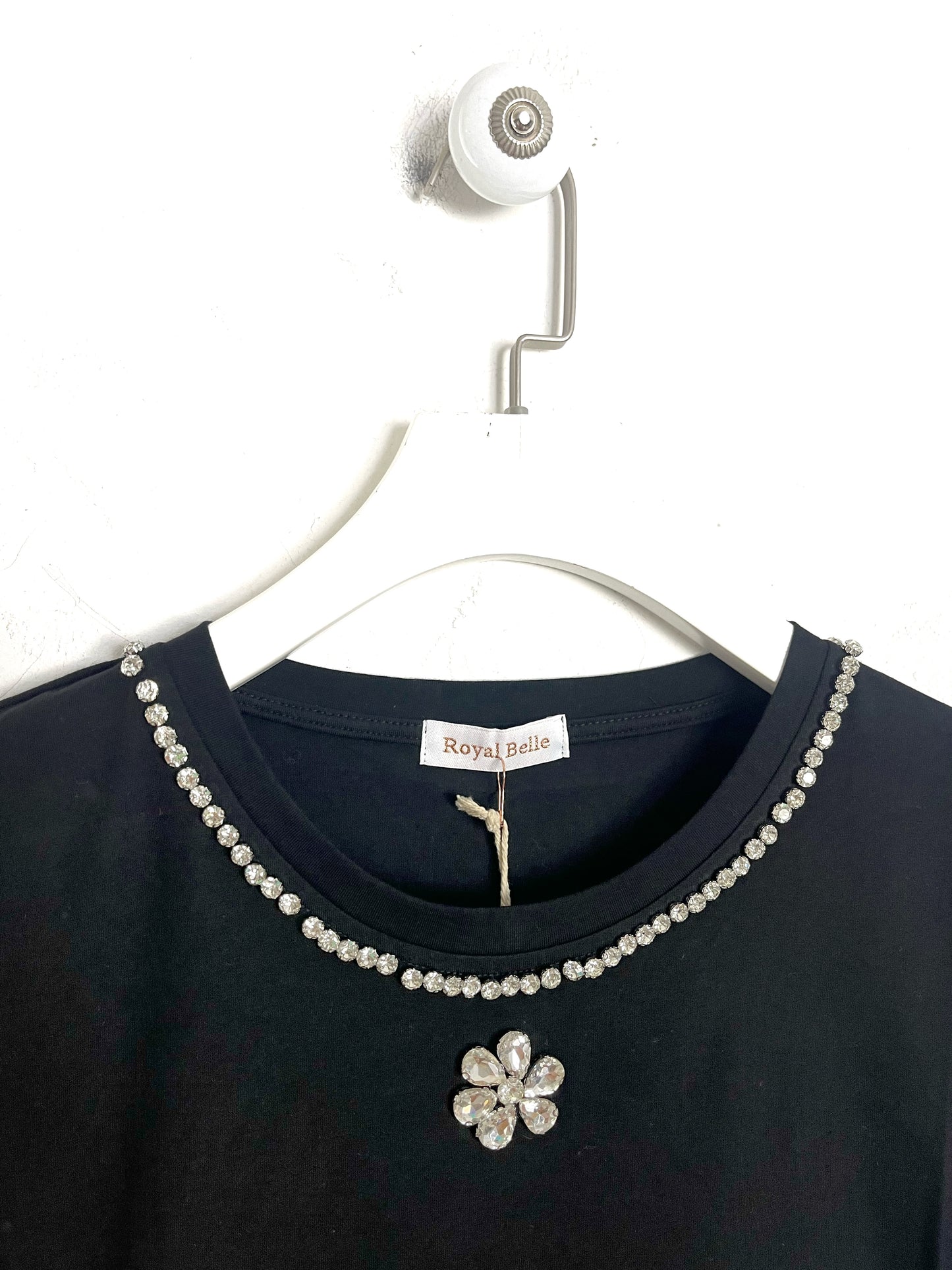 T-shirt Strass Slim