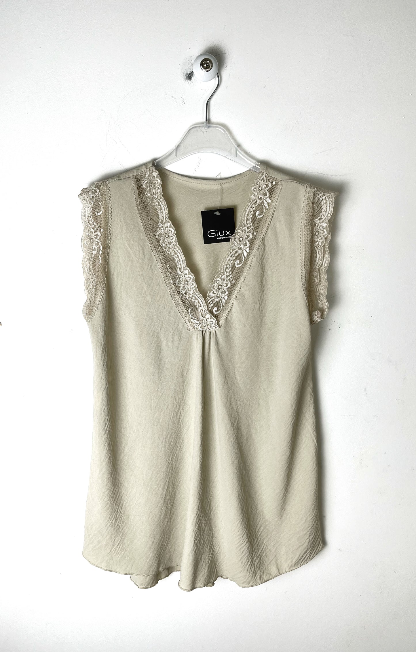 Blusa Lily con pizzo