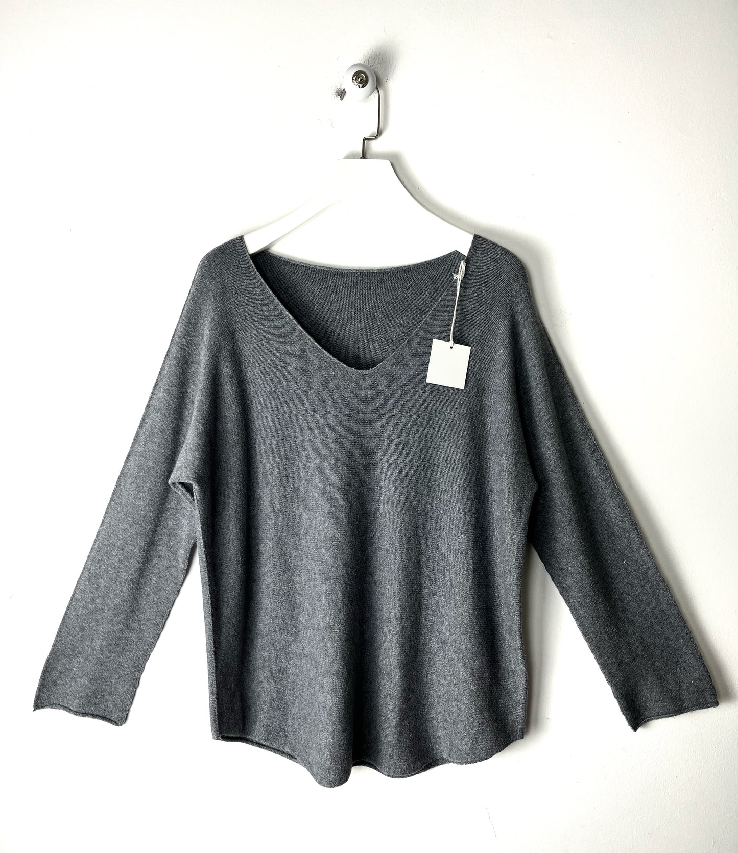 Maglia morbida a V