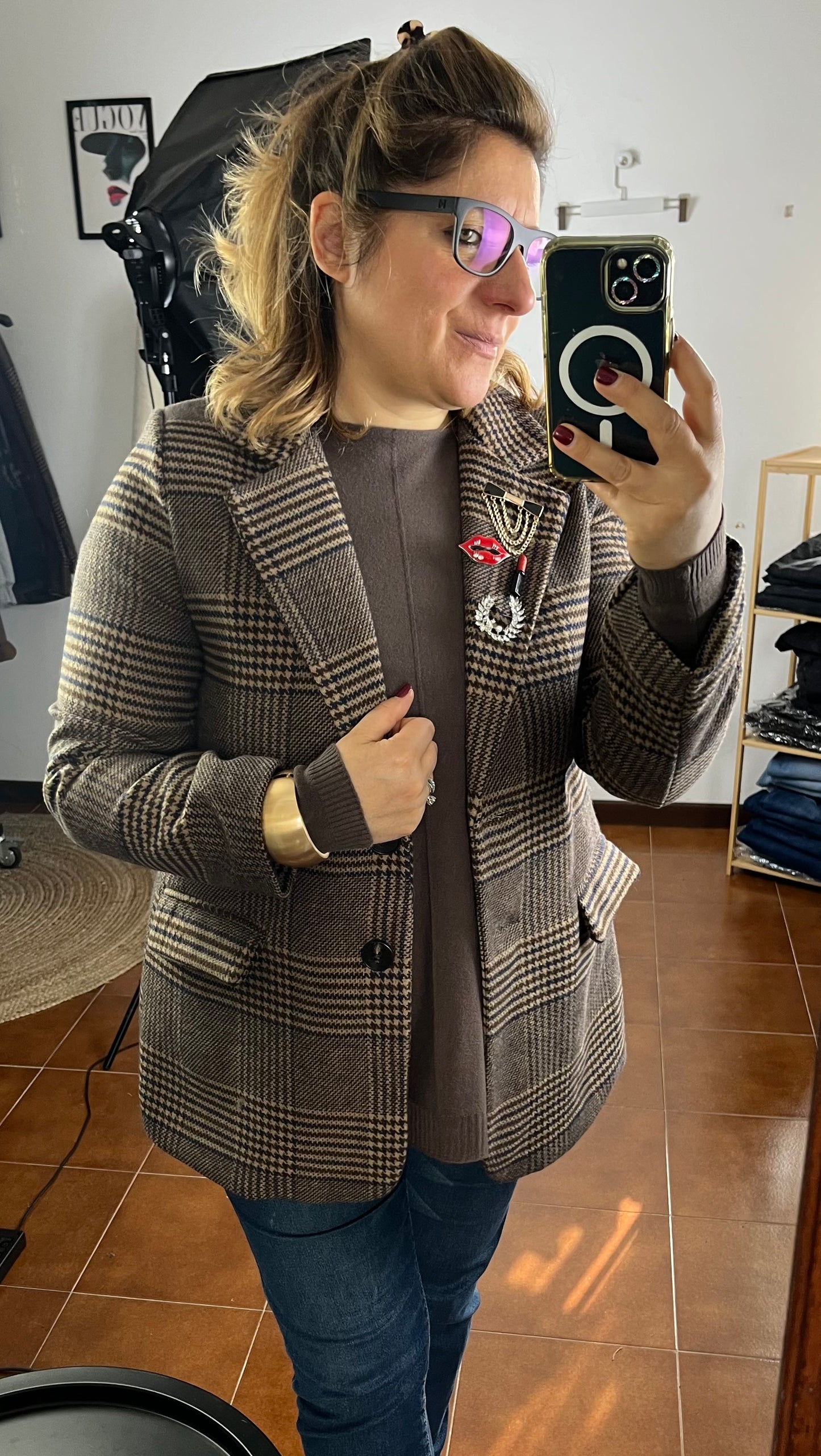 Blazer Over Pricipe di Galles ⬛️