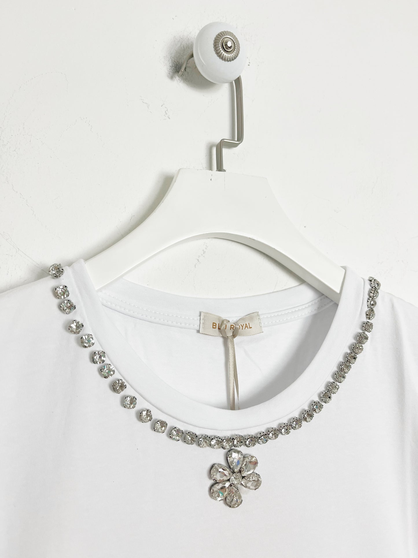 T-shirt Strass Slim