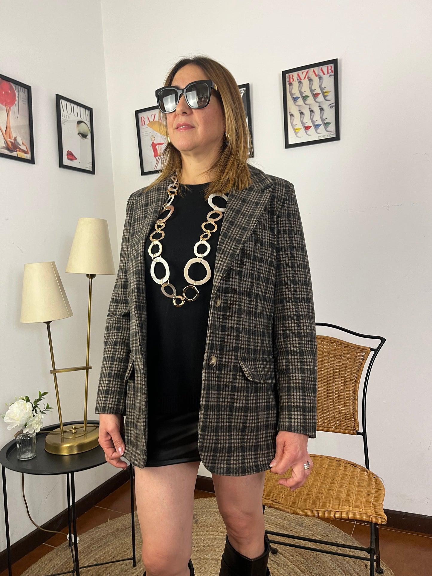 Blazer Scozzese ⬛️