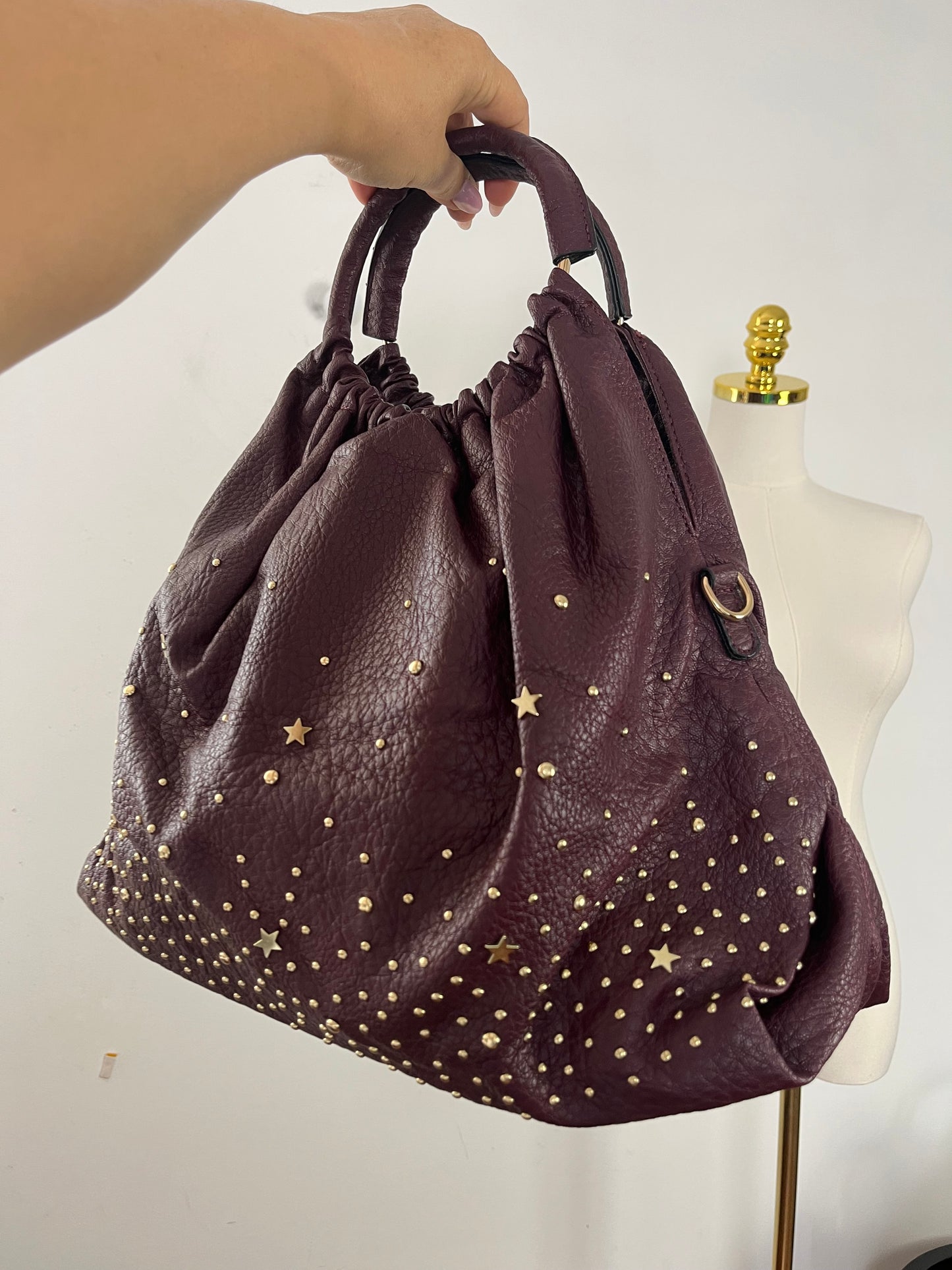 Borsa Sacca con borchie