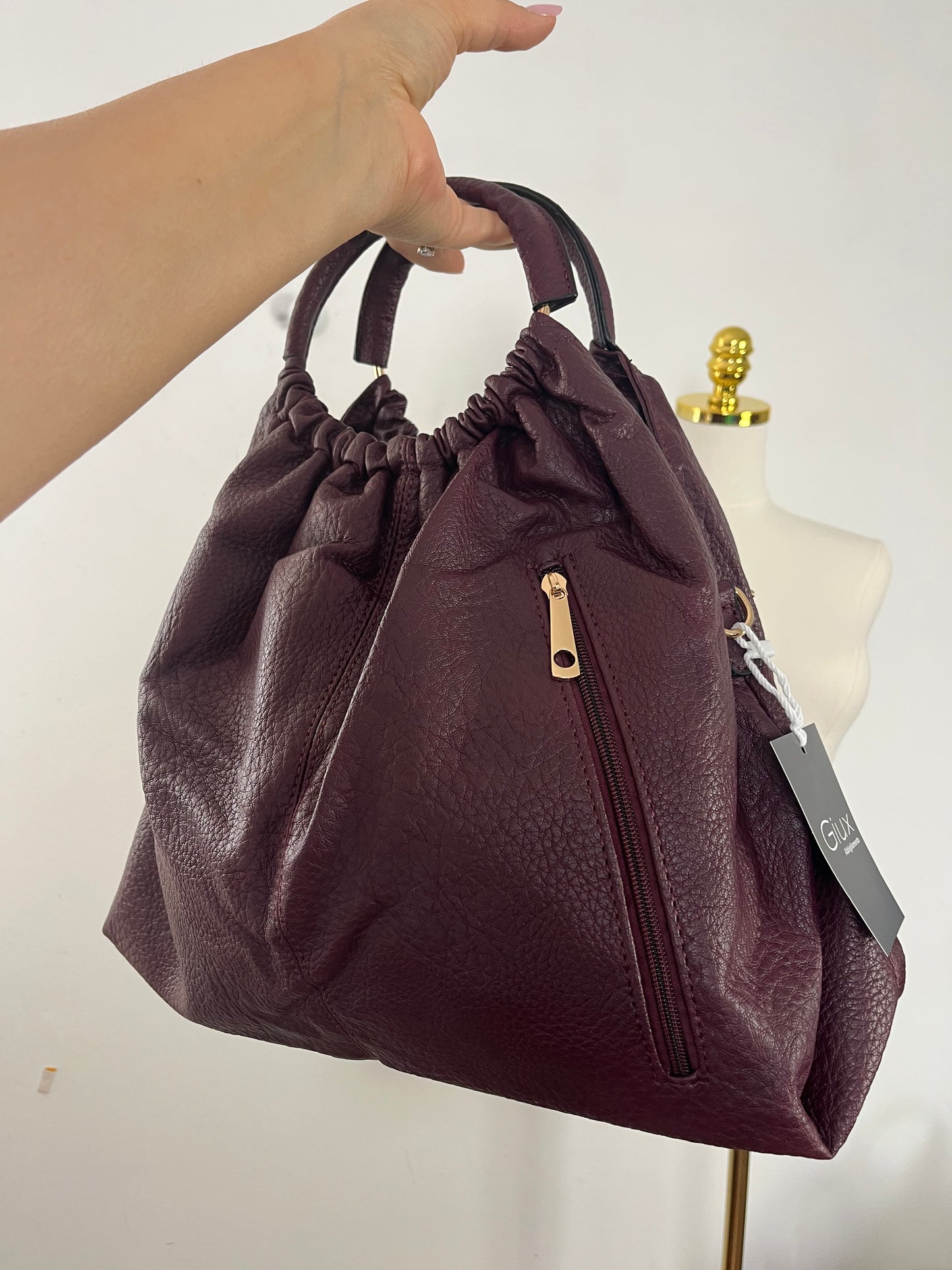 Borsa Sacca con borchie
