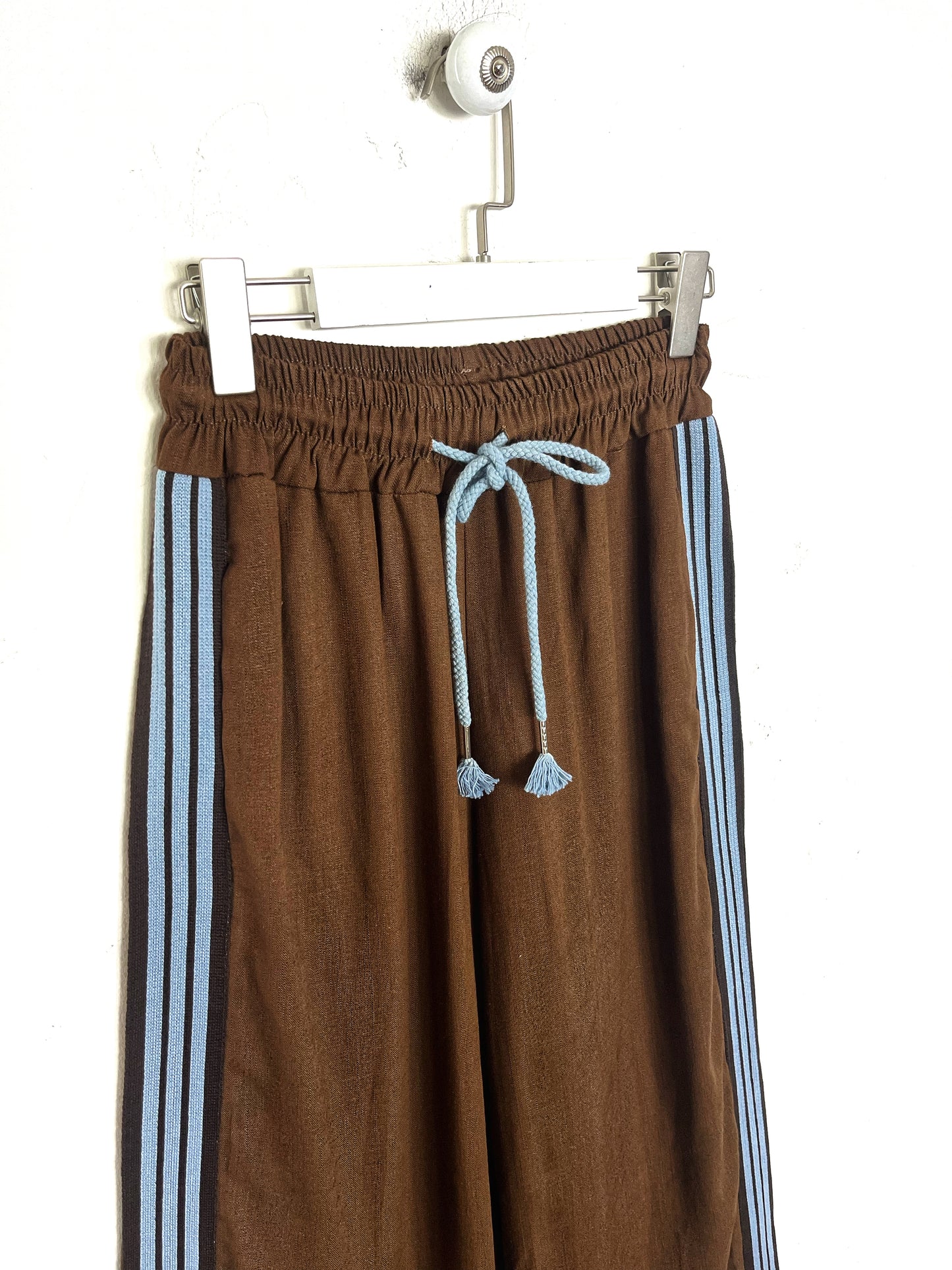 Pantalone a palazzo lino