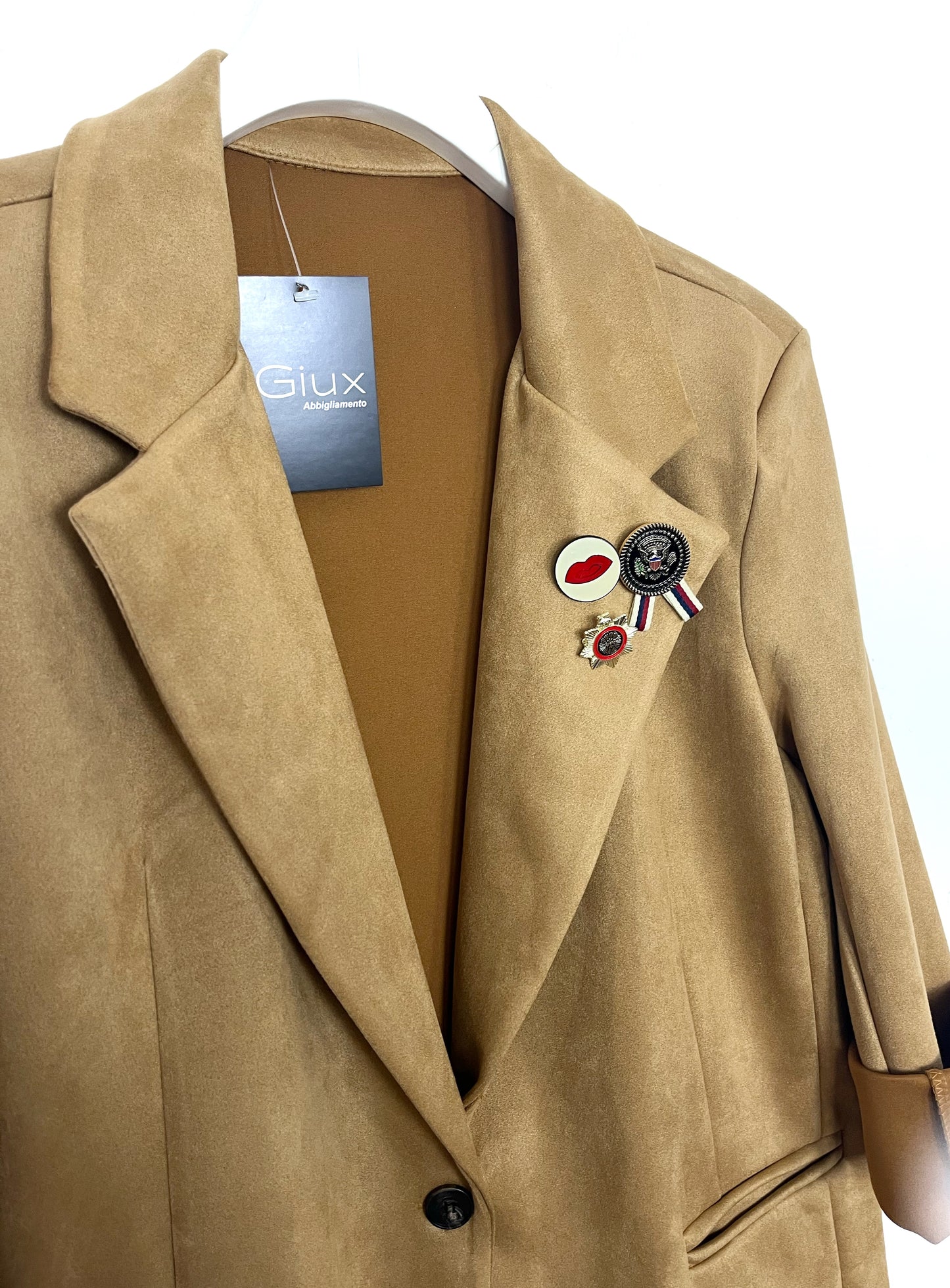 Blazer in Suede Sfiancato ⬛️