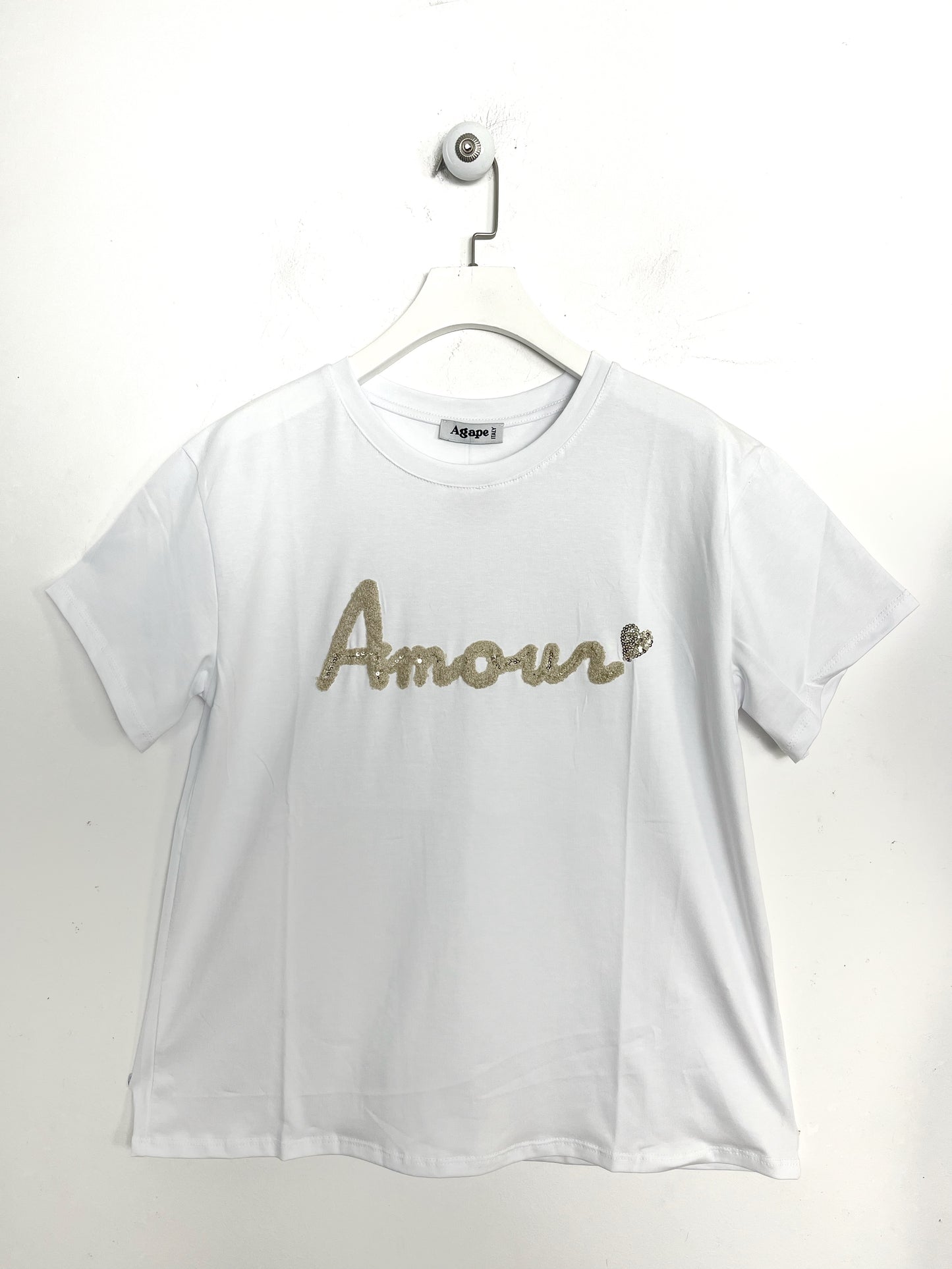 T-shirt Amour Slim ⬛️