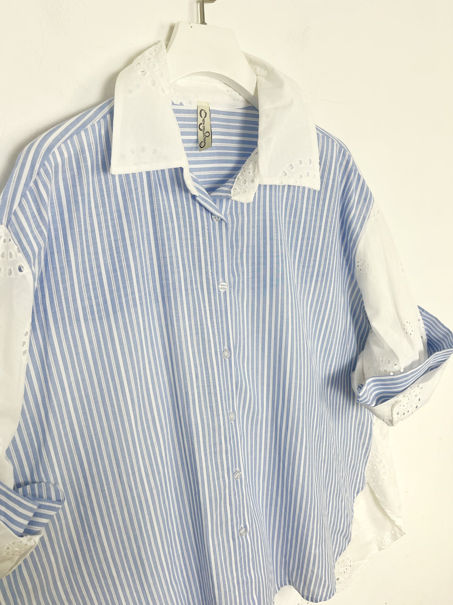 Camicia Sangallo Oversize ⚫️