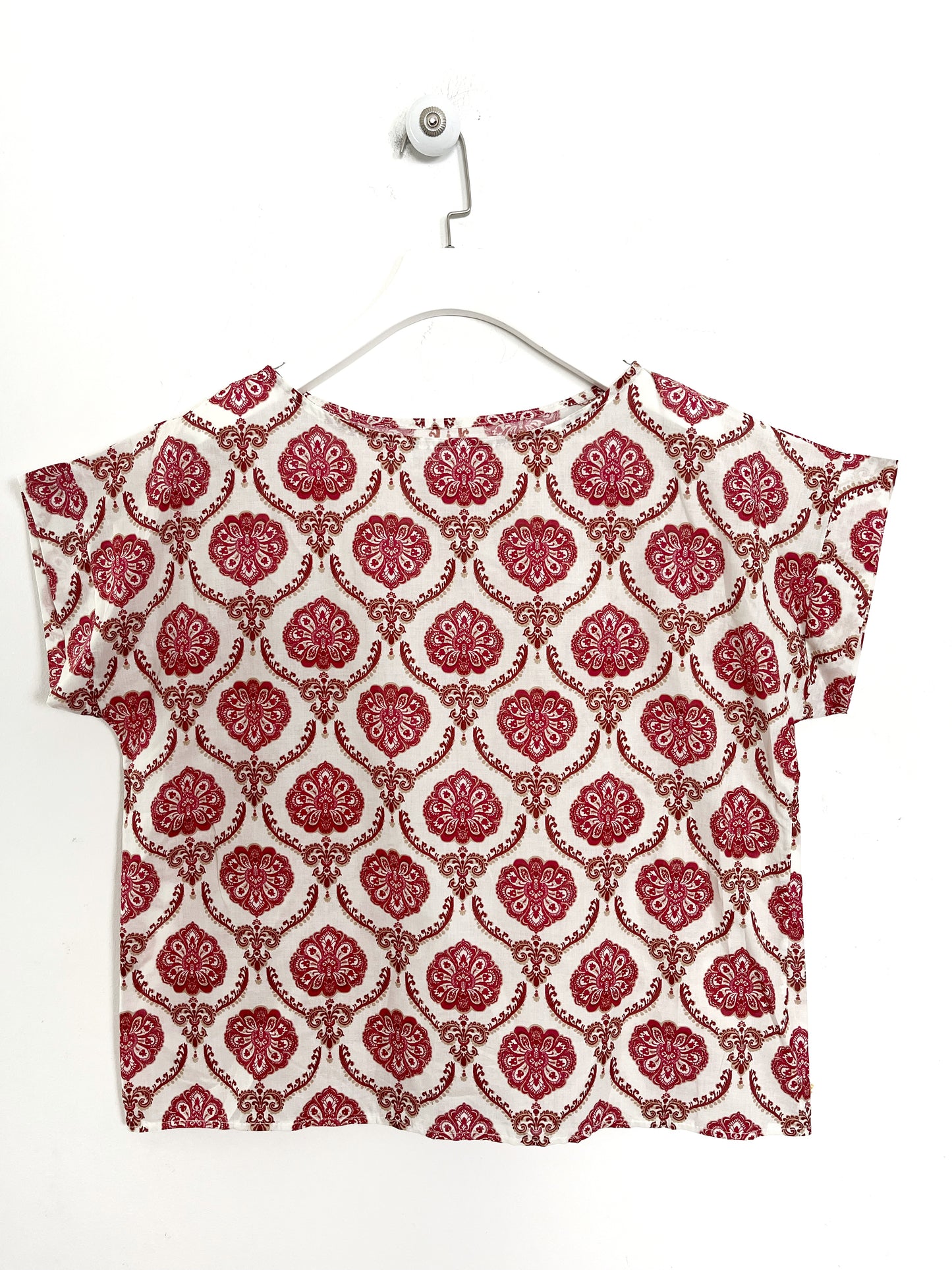 Blusa fantasia Damasco