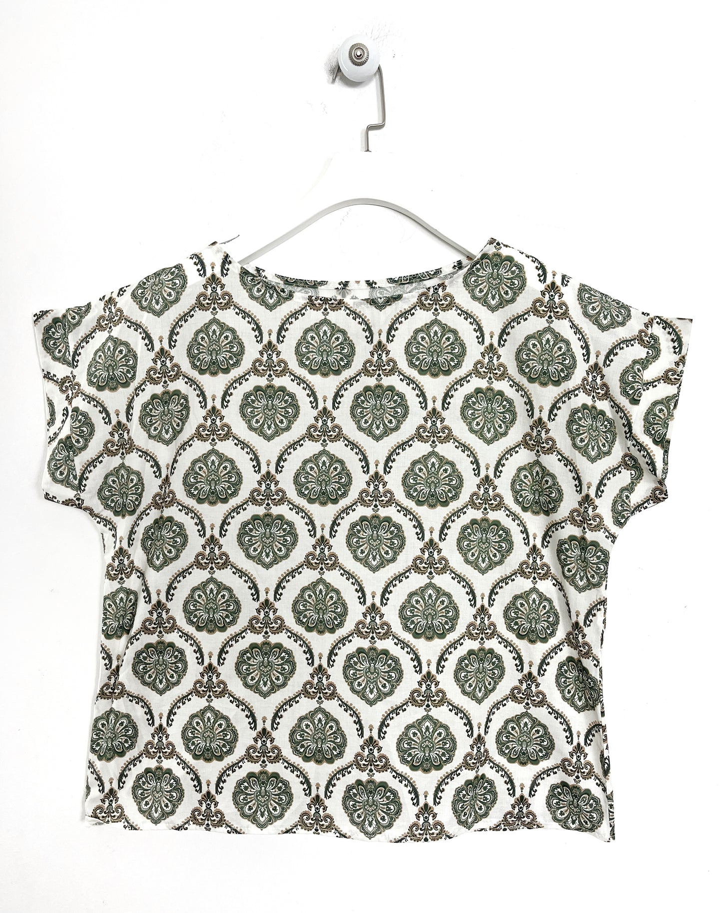 Blusa fantasia Damasco