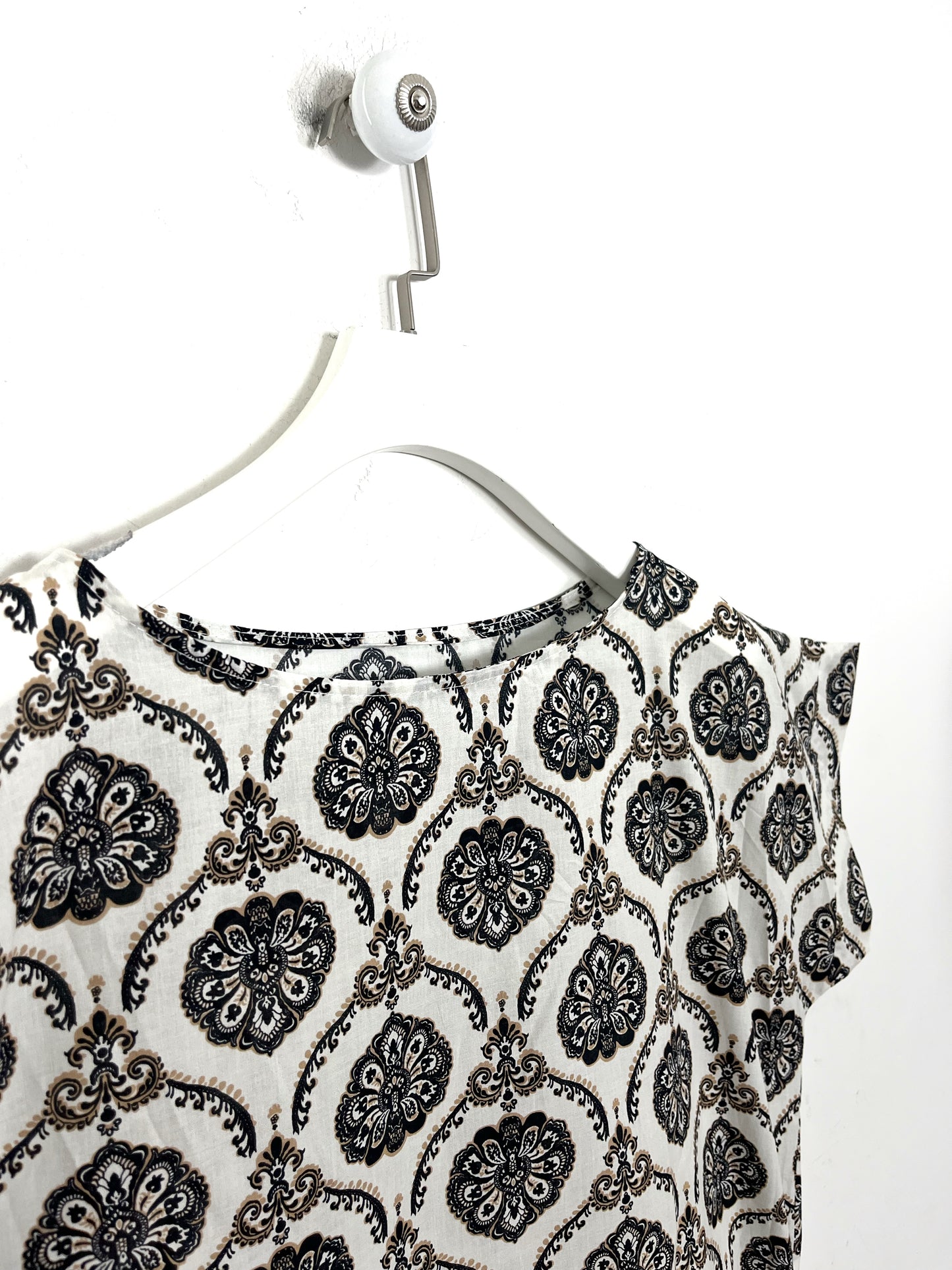 Blusa fantasia Damasco