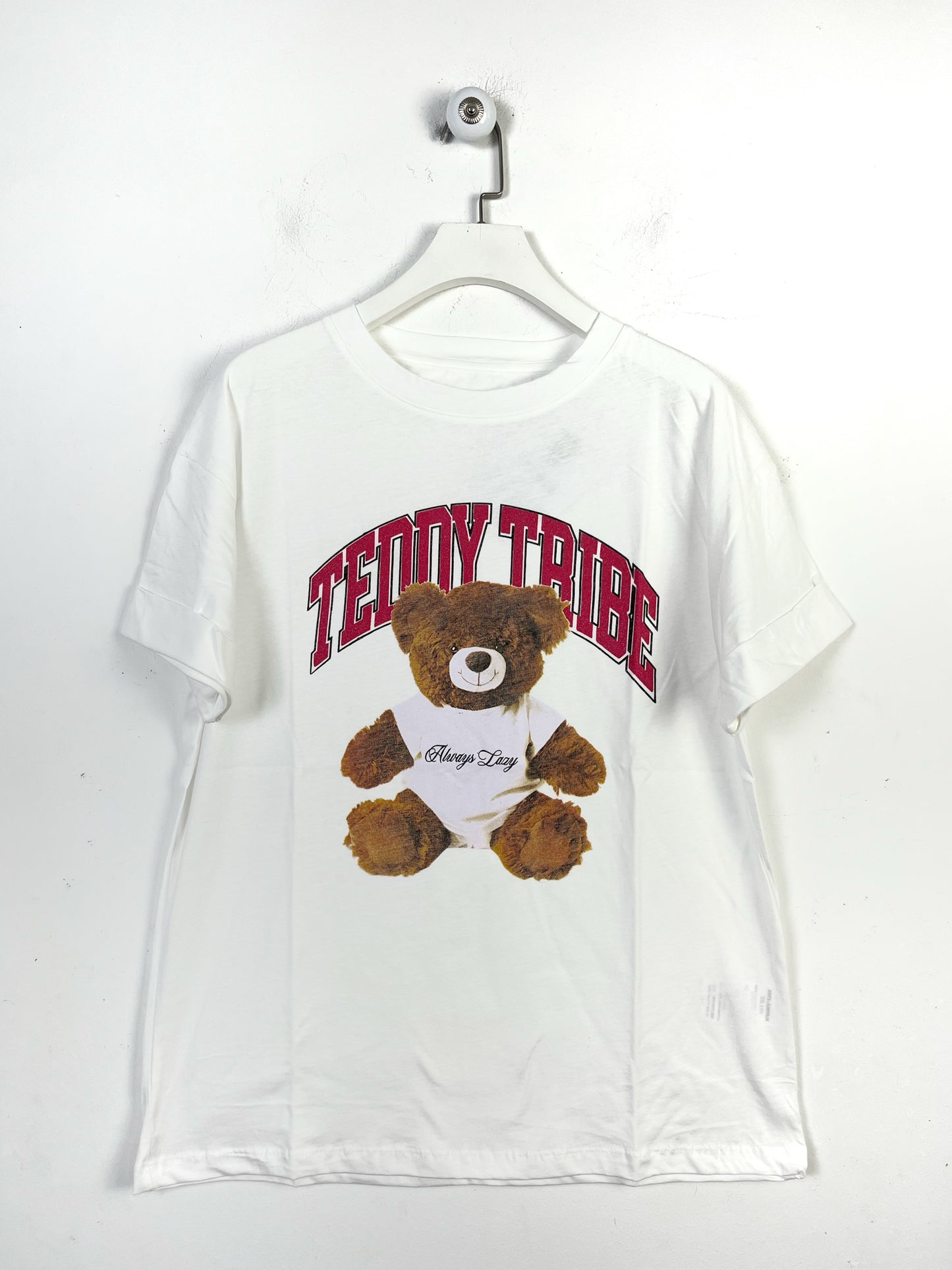 T-shirt Vicbee Fit Teddy Tribe ⚫️