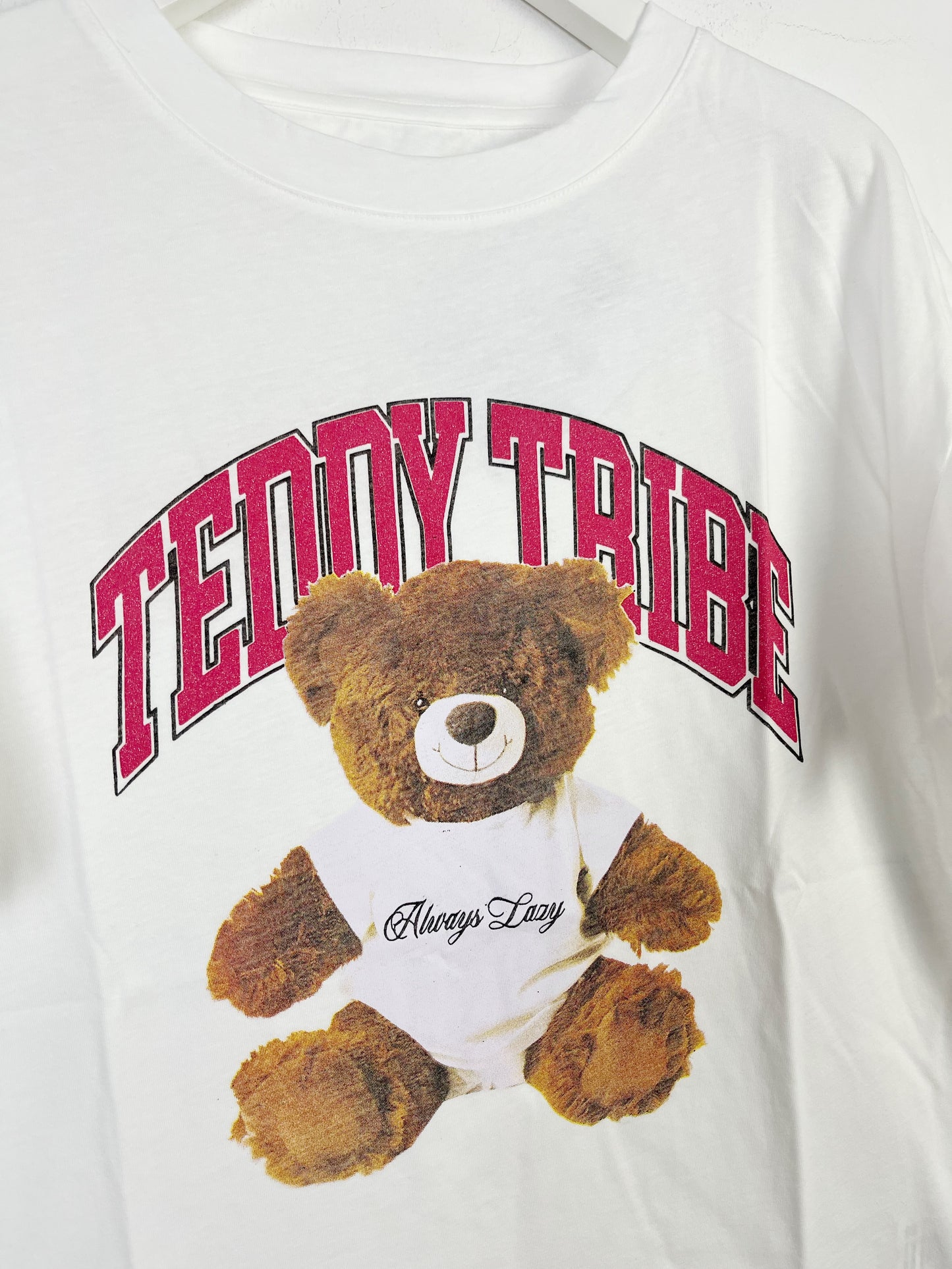 T-shirt Vicbee Fit Teddy Tribe ⚫️