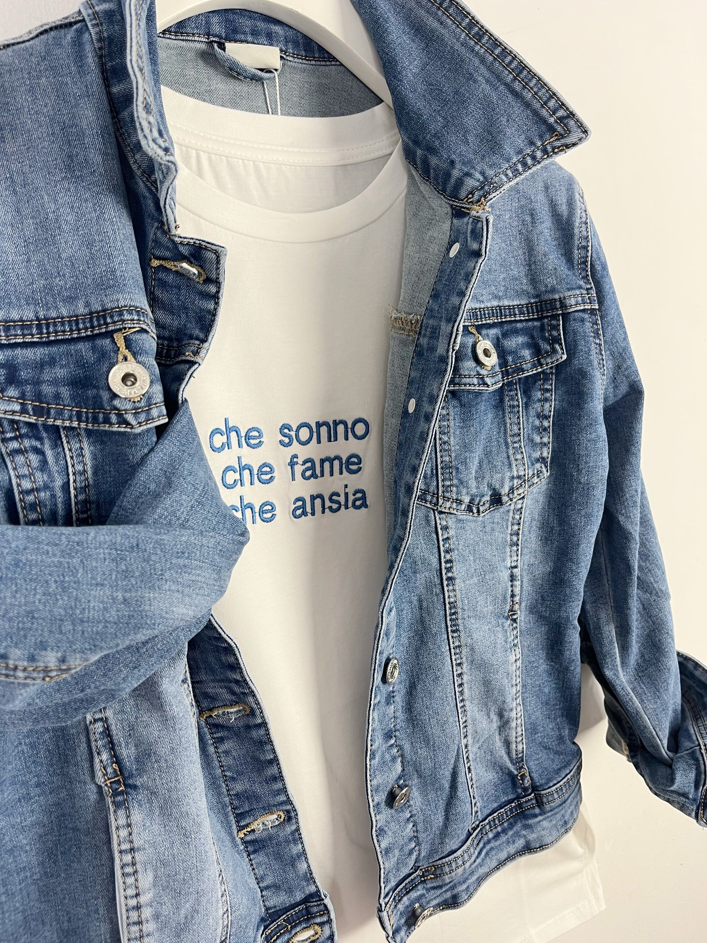 T-shirt Che sonno Che… Slim ⬛️