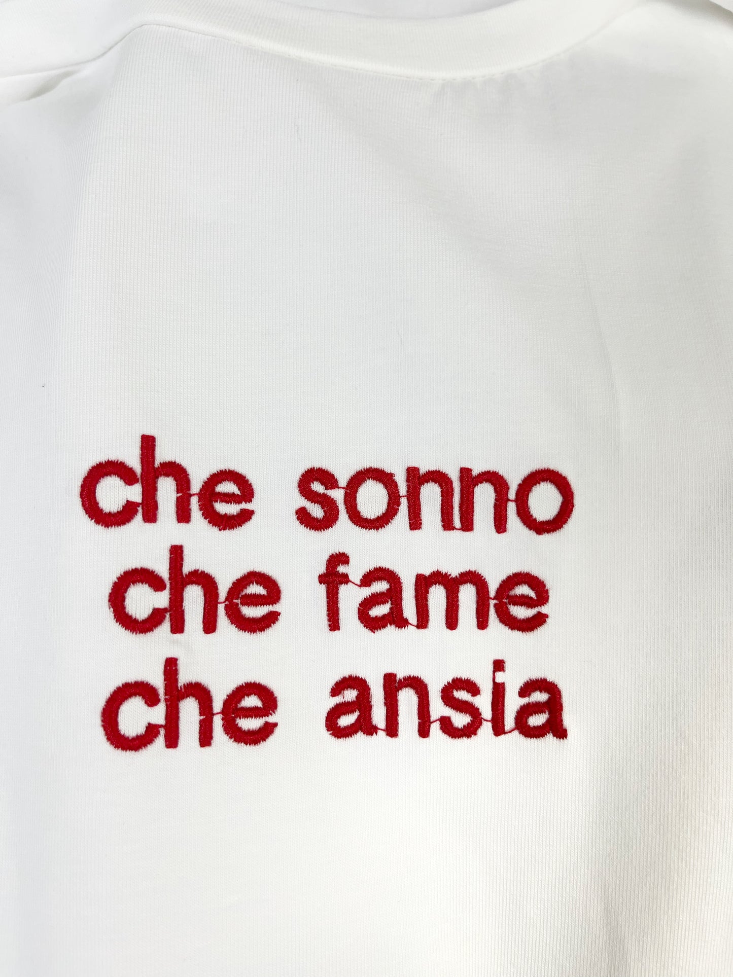 T-shirt Che sonno Che… Slim ⬛️