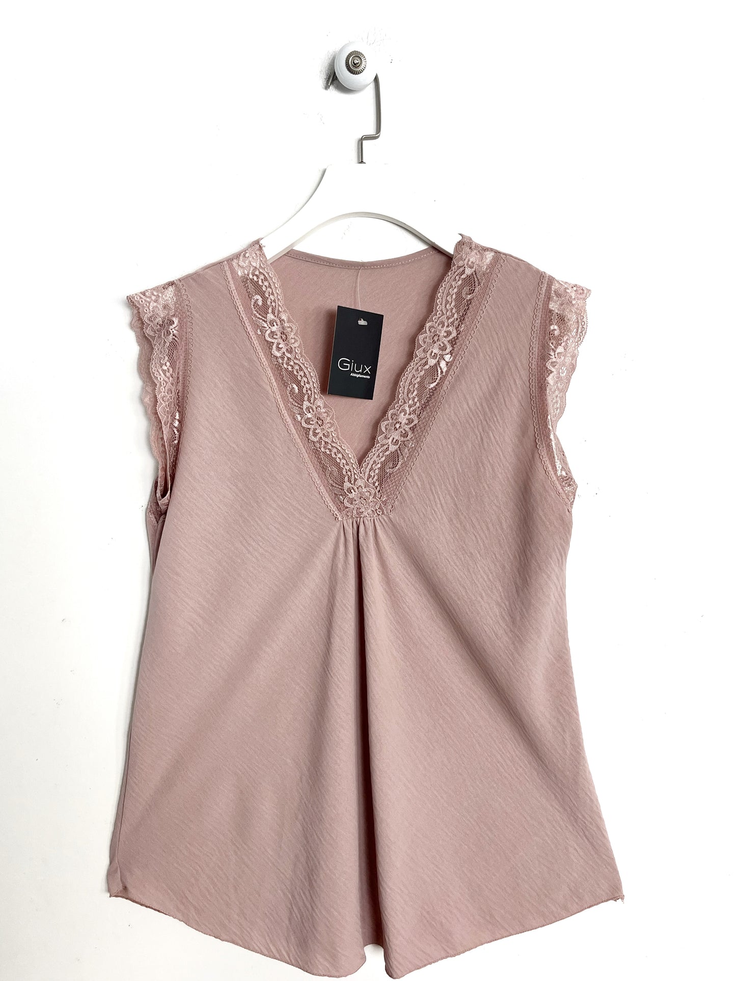 Blusa Lily con pizzo