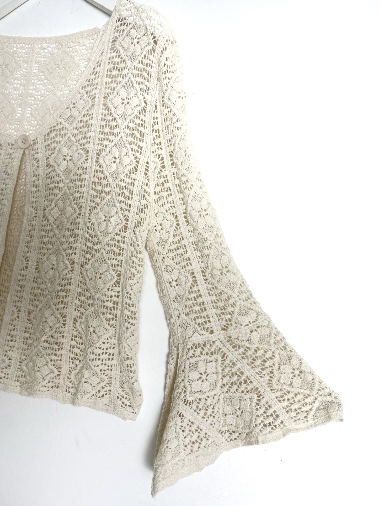 Cardigan Uncinetto