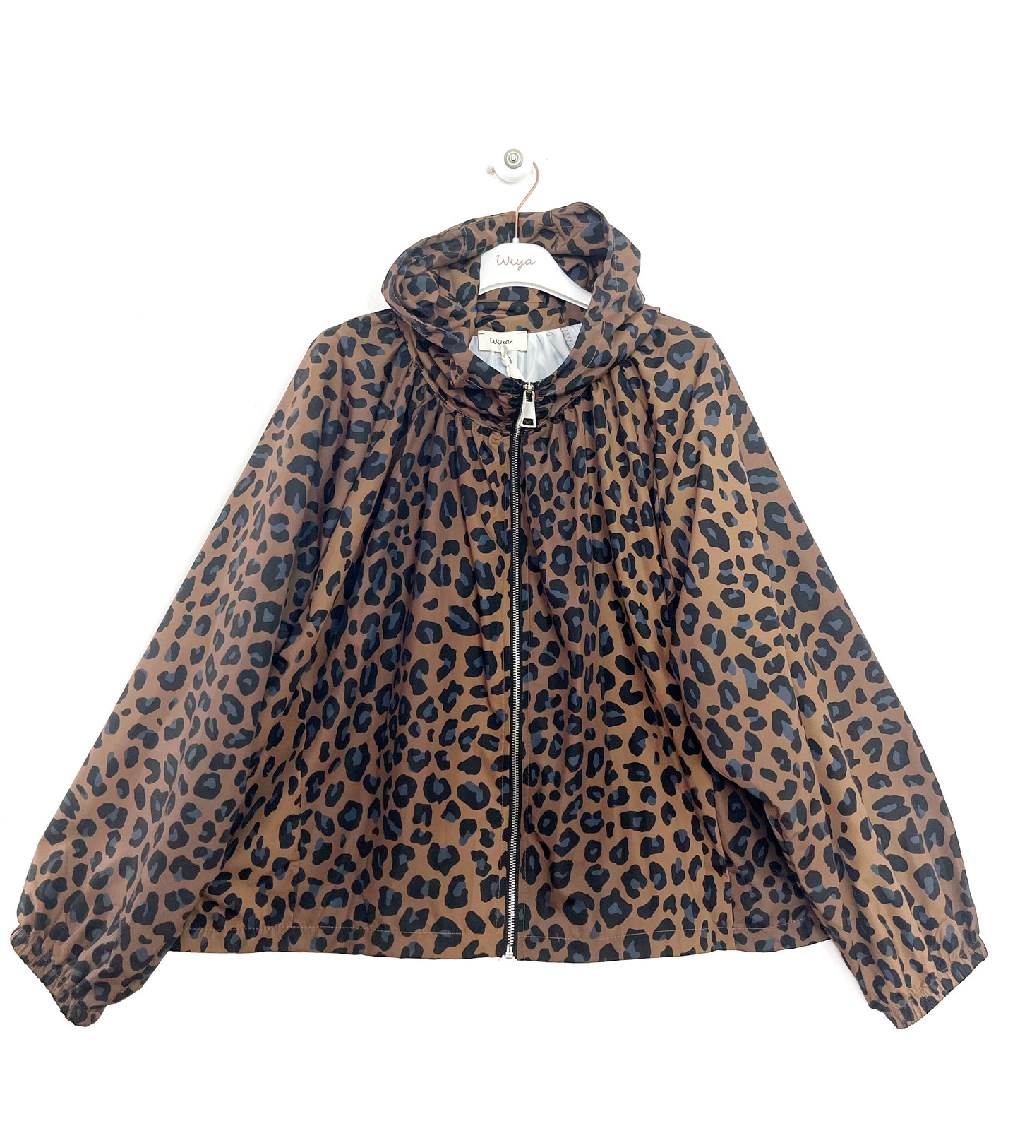 Antivento con Cappuccio Animalier ⚫️
