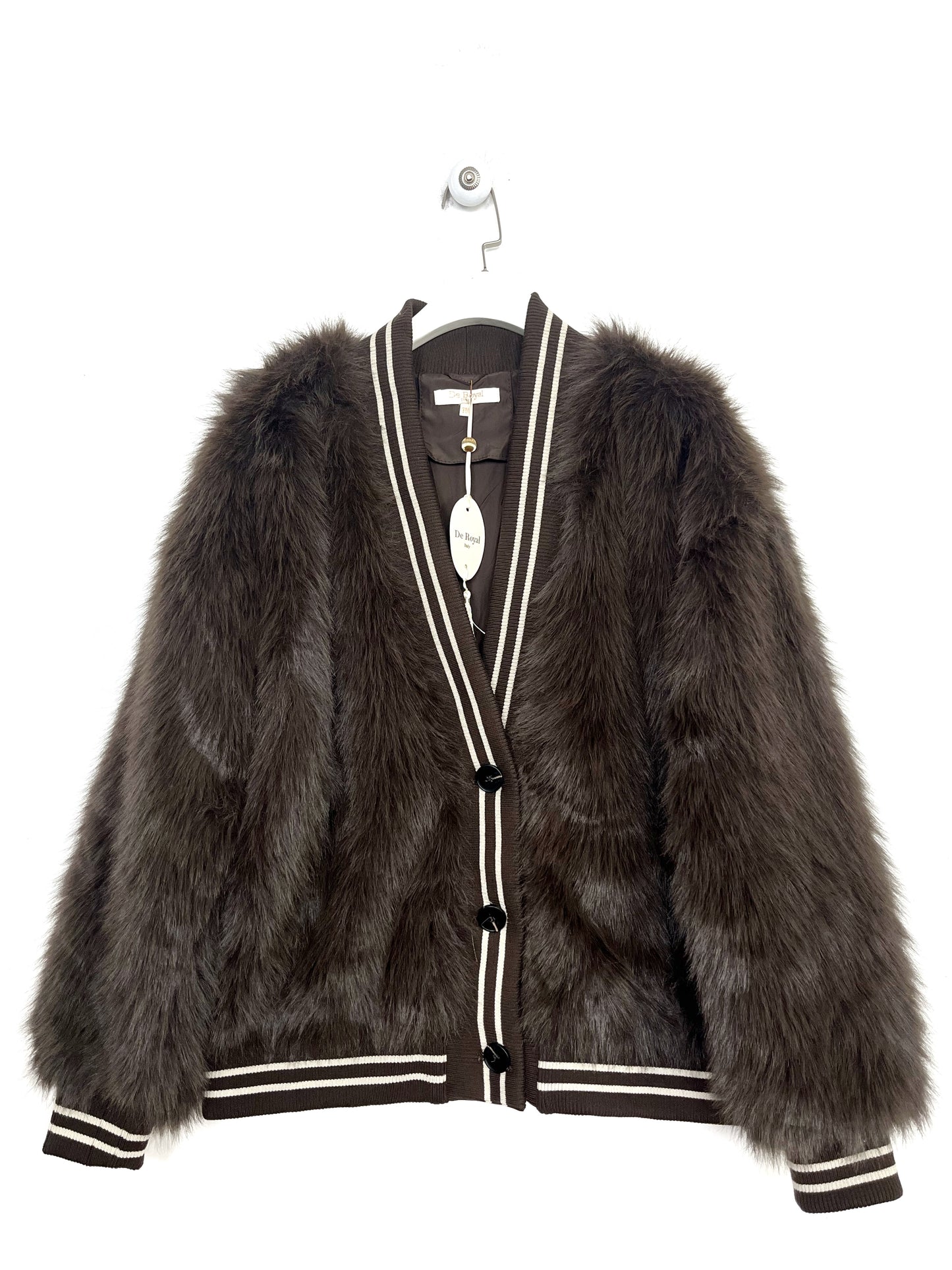 Giacca Cardigan Ecofur ⚫️