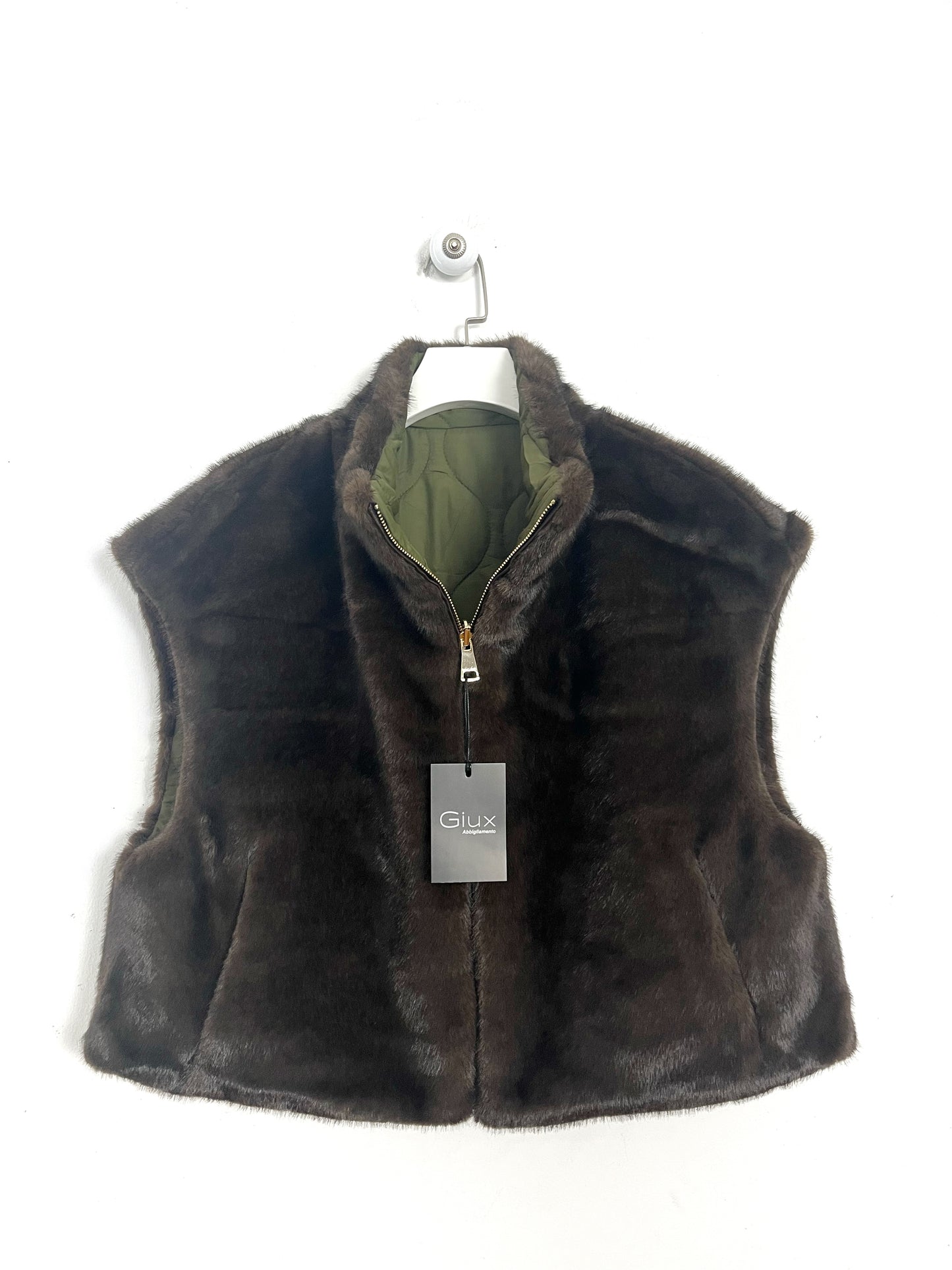 Gilet Ecofur Trapuntino ⚫️