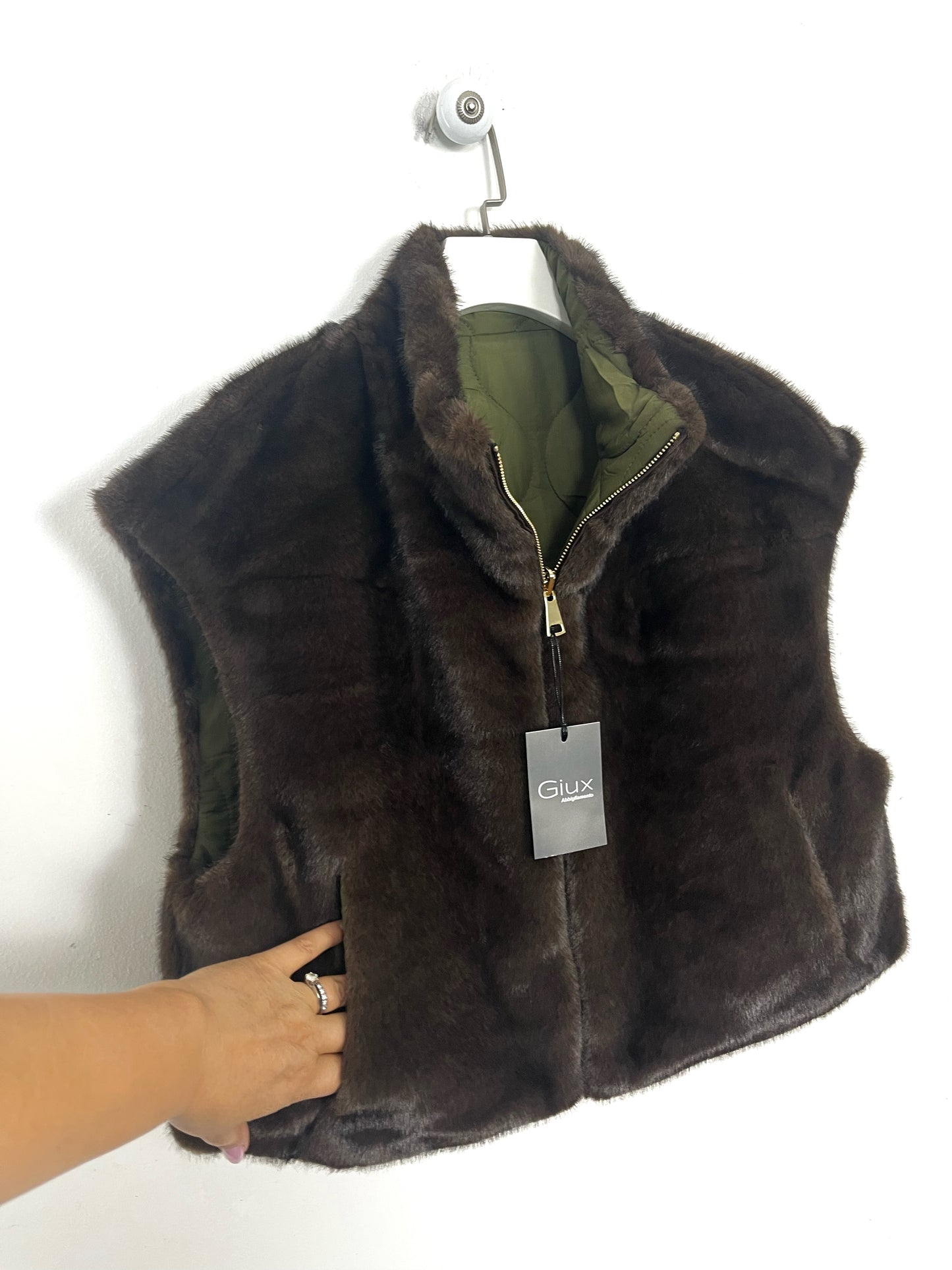 Gilet Ecofur Trapuntino ⚫️