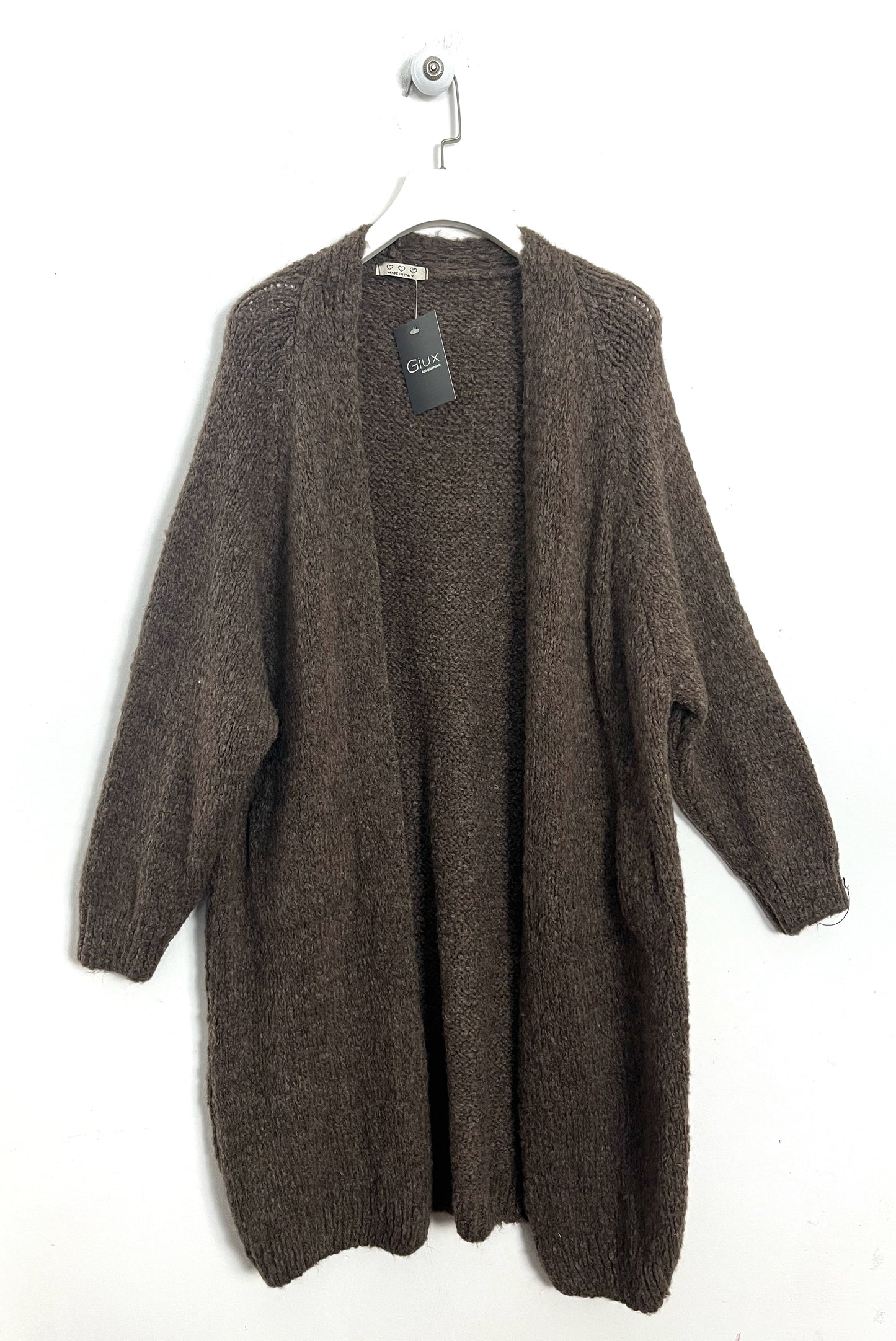 Cardigan lana e viscosa