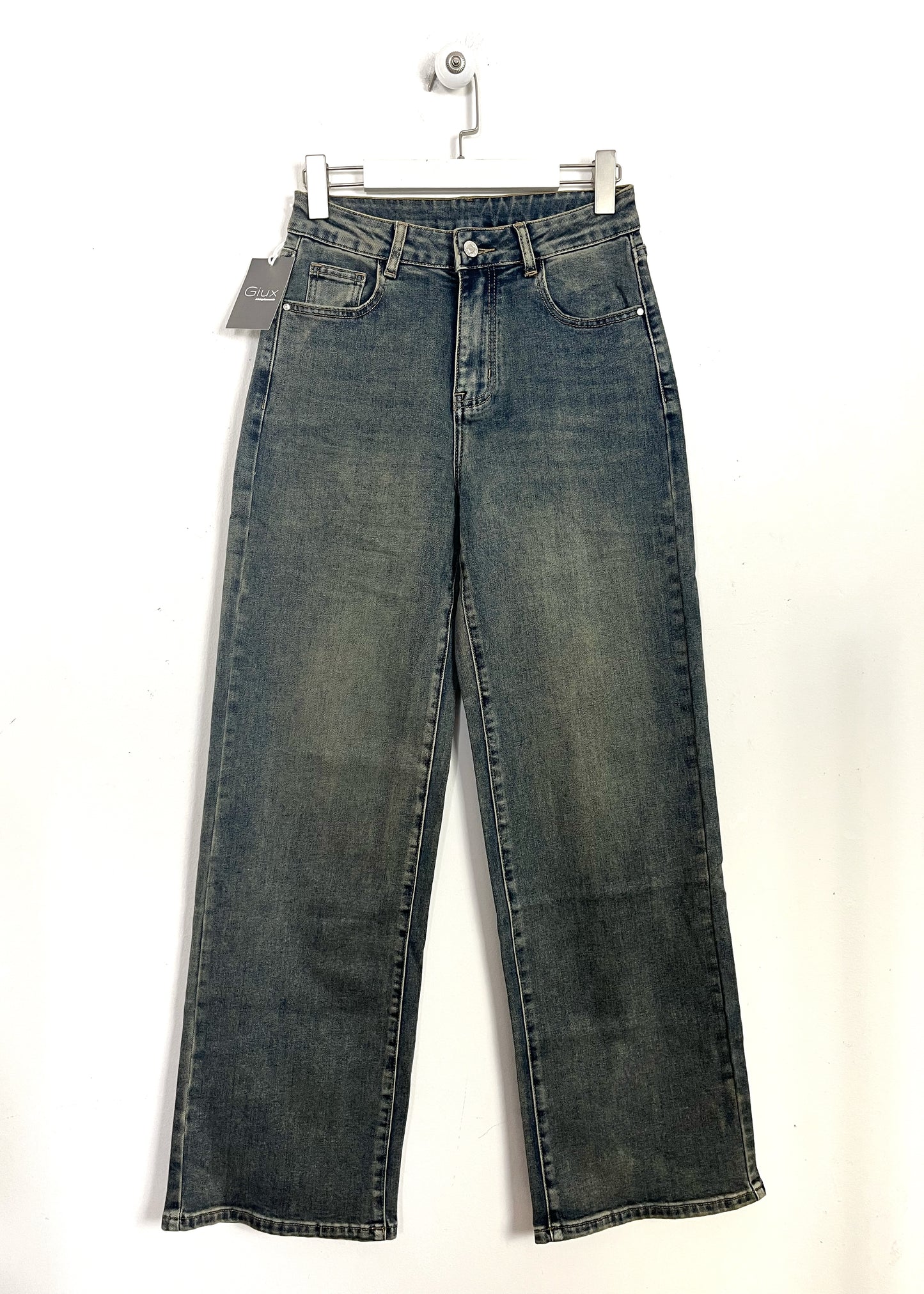 Jeans Wide leg Sabbiati ⬛️