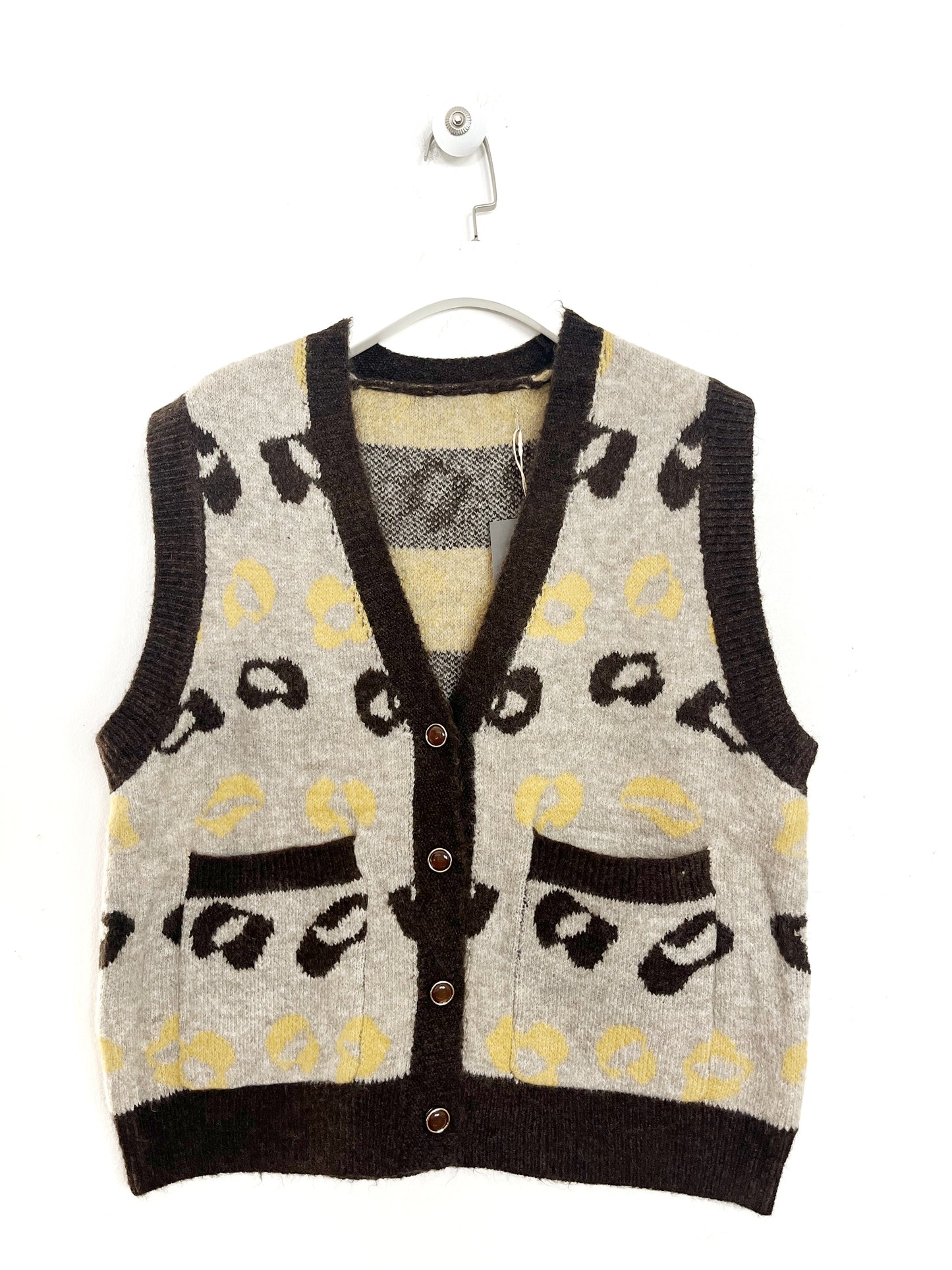 Gilet Fantasia con bottoni ⚫️