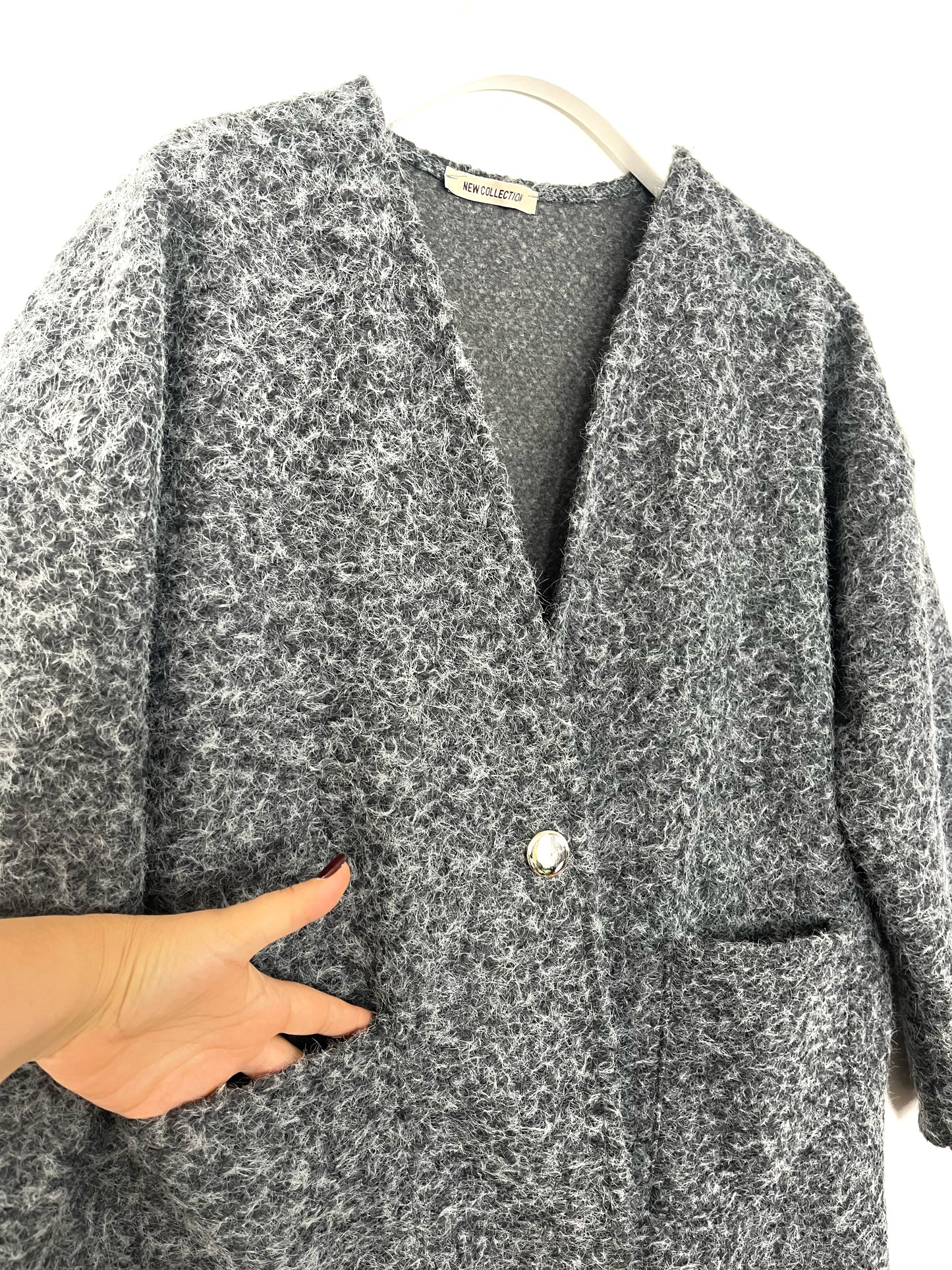 Cappotto senza revers ⚫️