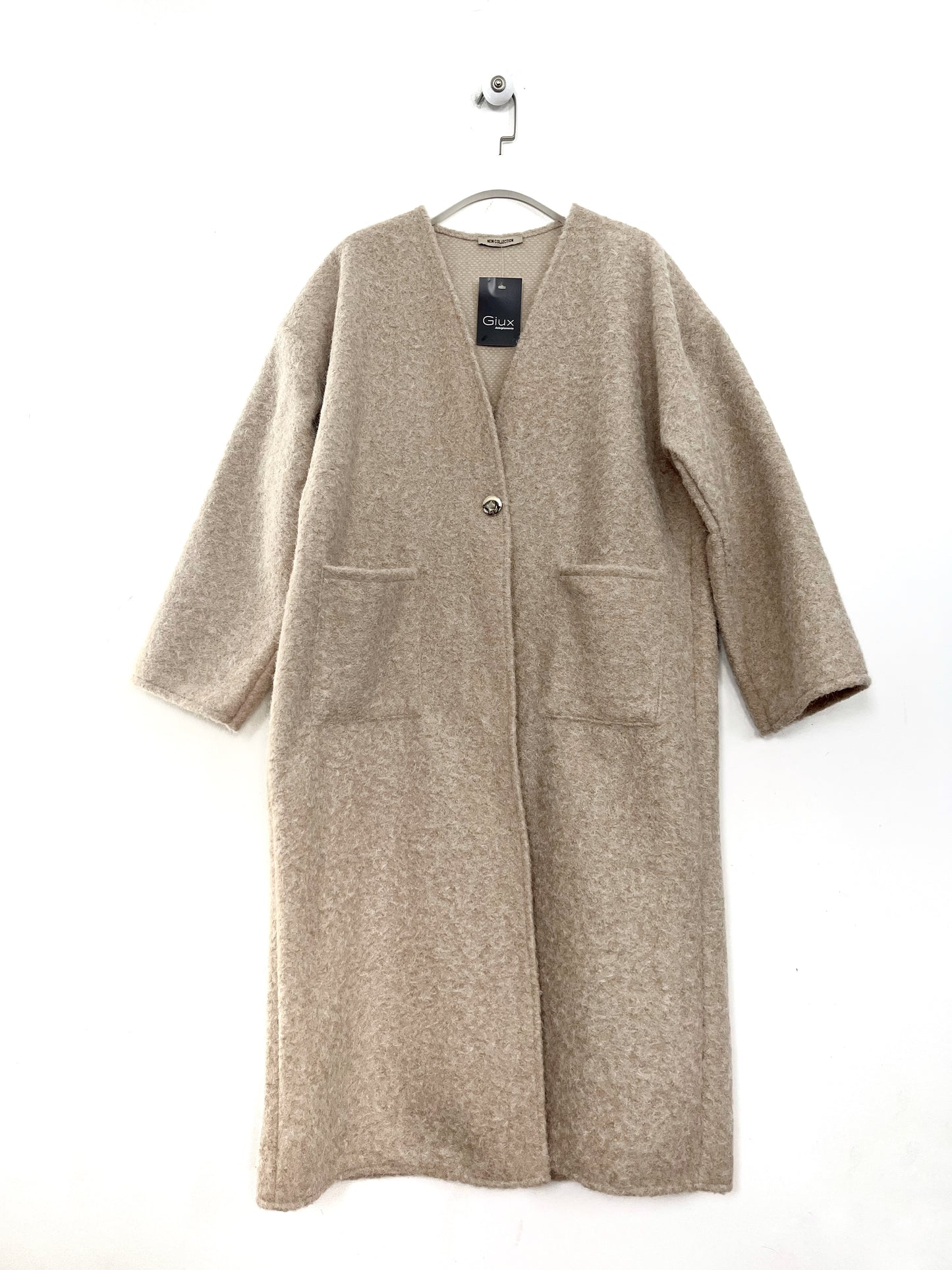 Cappotto senza revers ⚫️