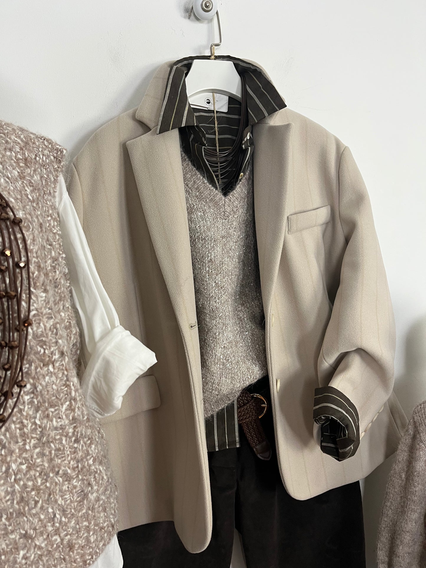 Blazer Over Gessato ⚫️