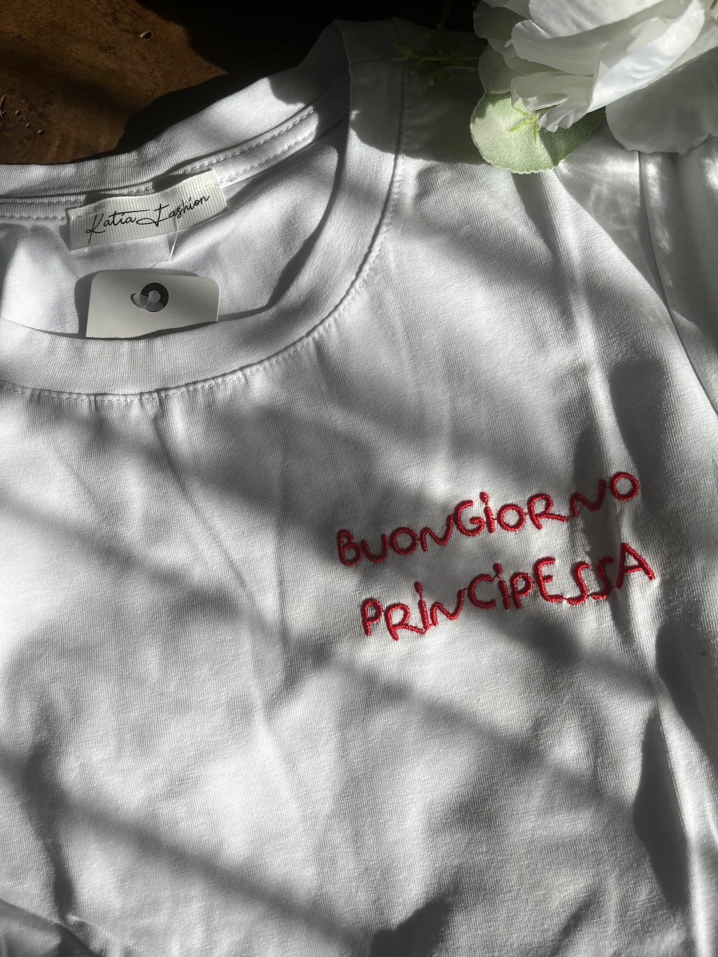 T-shirt Buongiorno Principessa Slim ⬛️