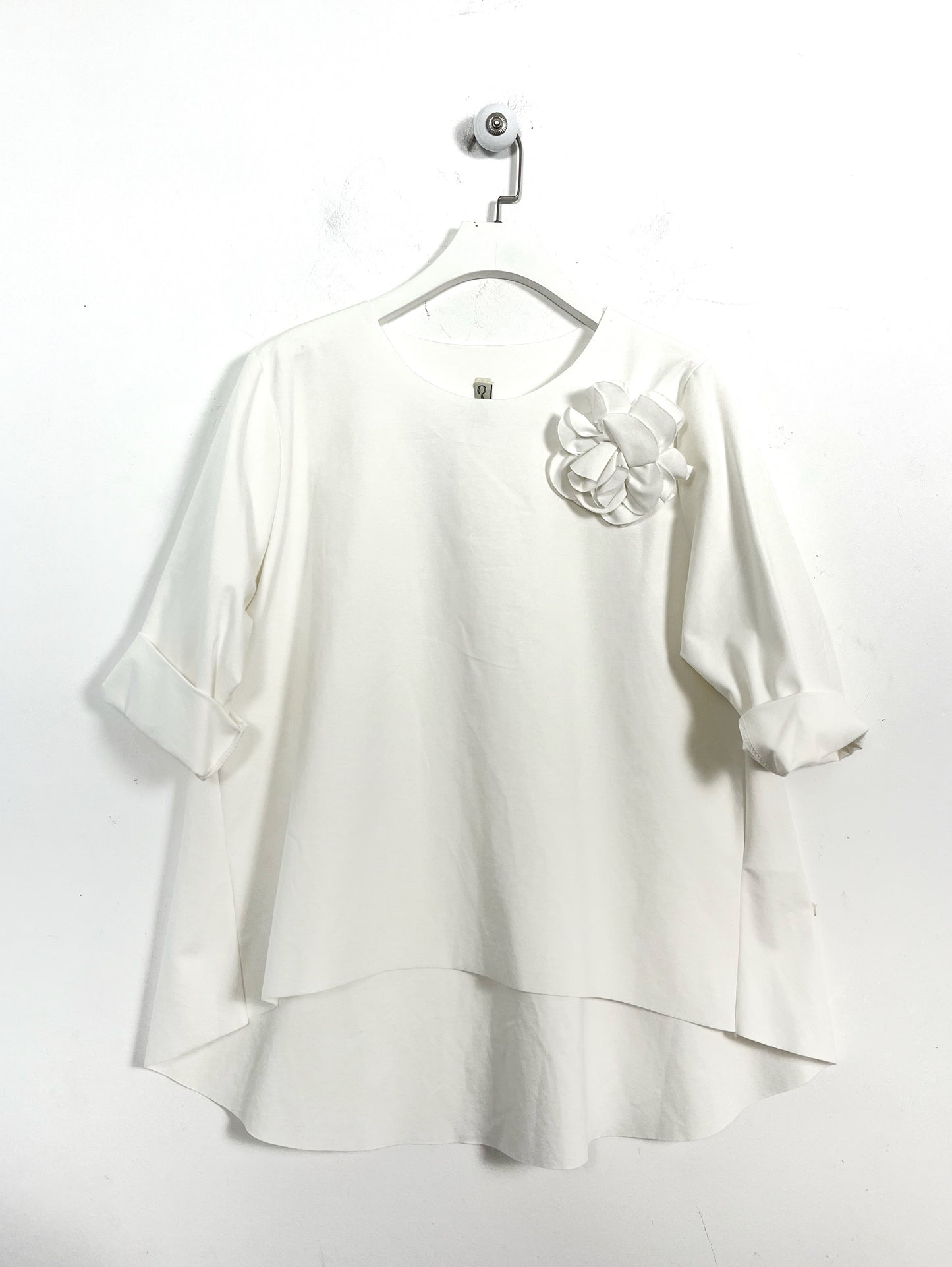 Blusa Asimmetrica punto milano ⚫️